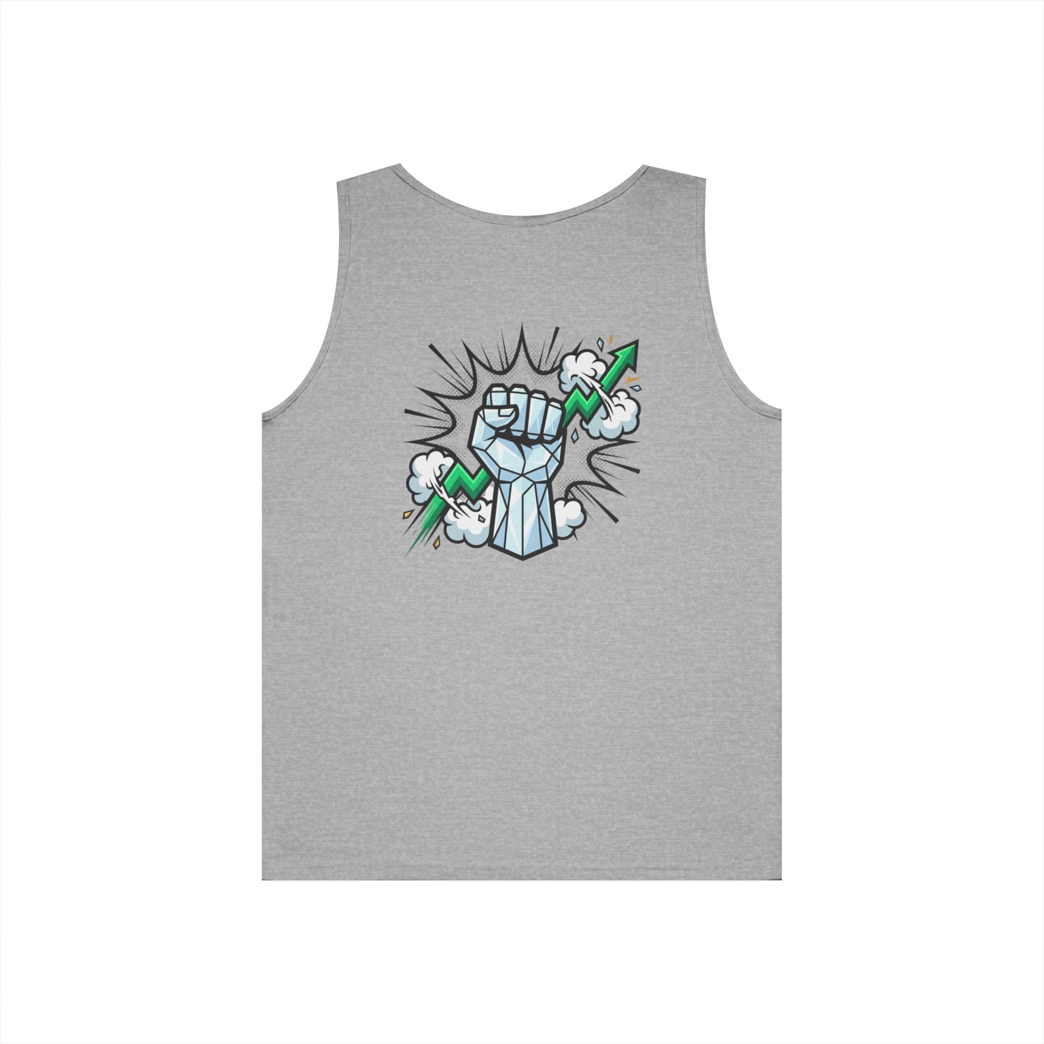 Tank Top — Power Fist Graphic Tank Top (Rising Arrow)