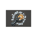 Outdoor Rug — Robotic Hand Breaking Through with Gear Accent