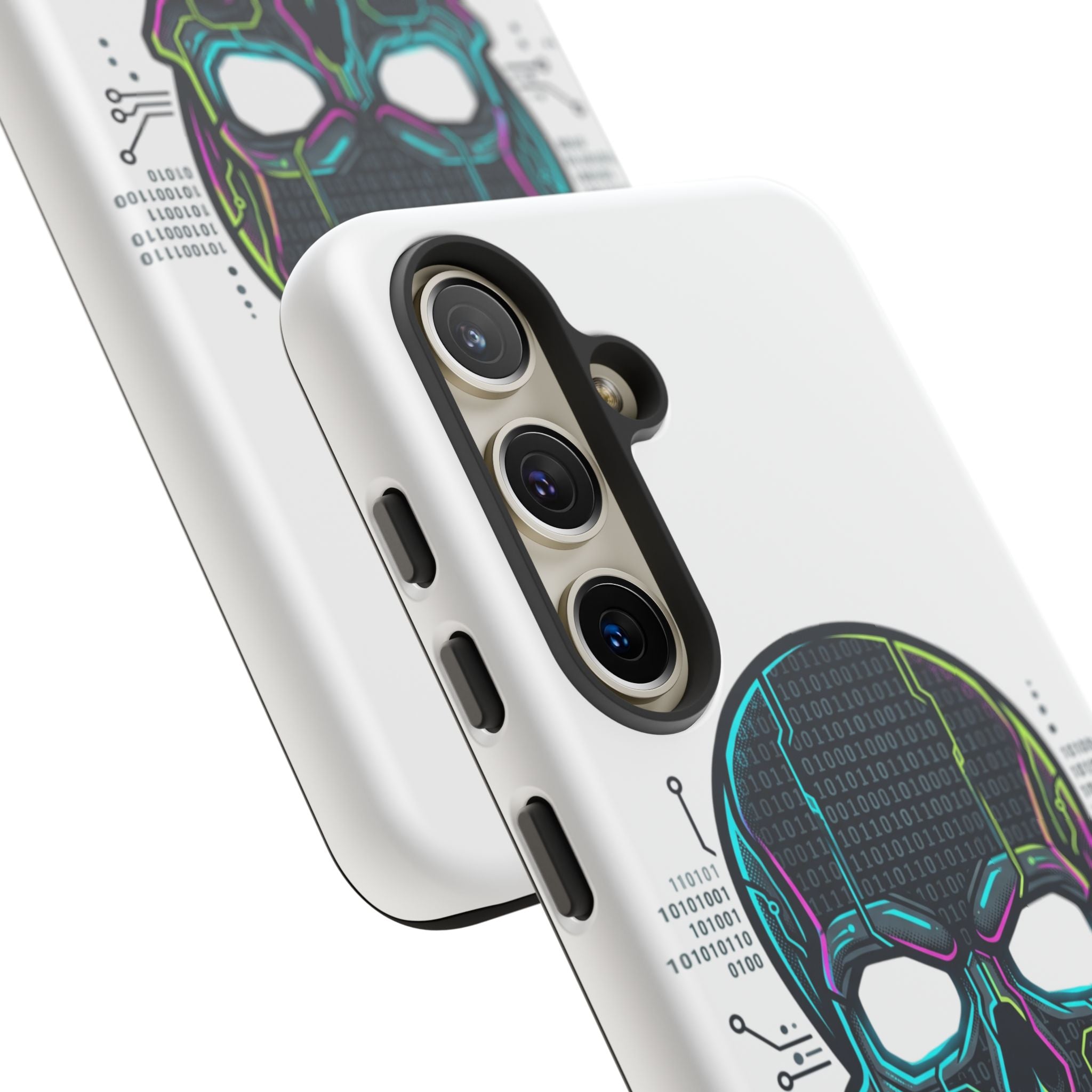 HACK THE SYSTEM Tough Cases — Protective Phone Case with Bold Slogan