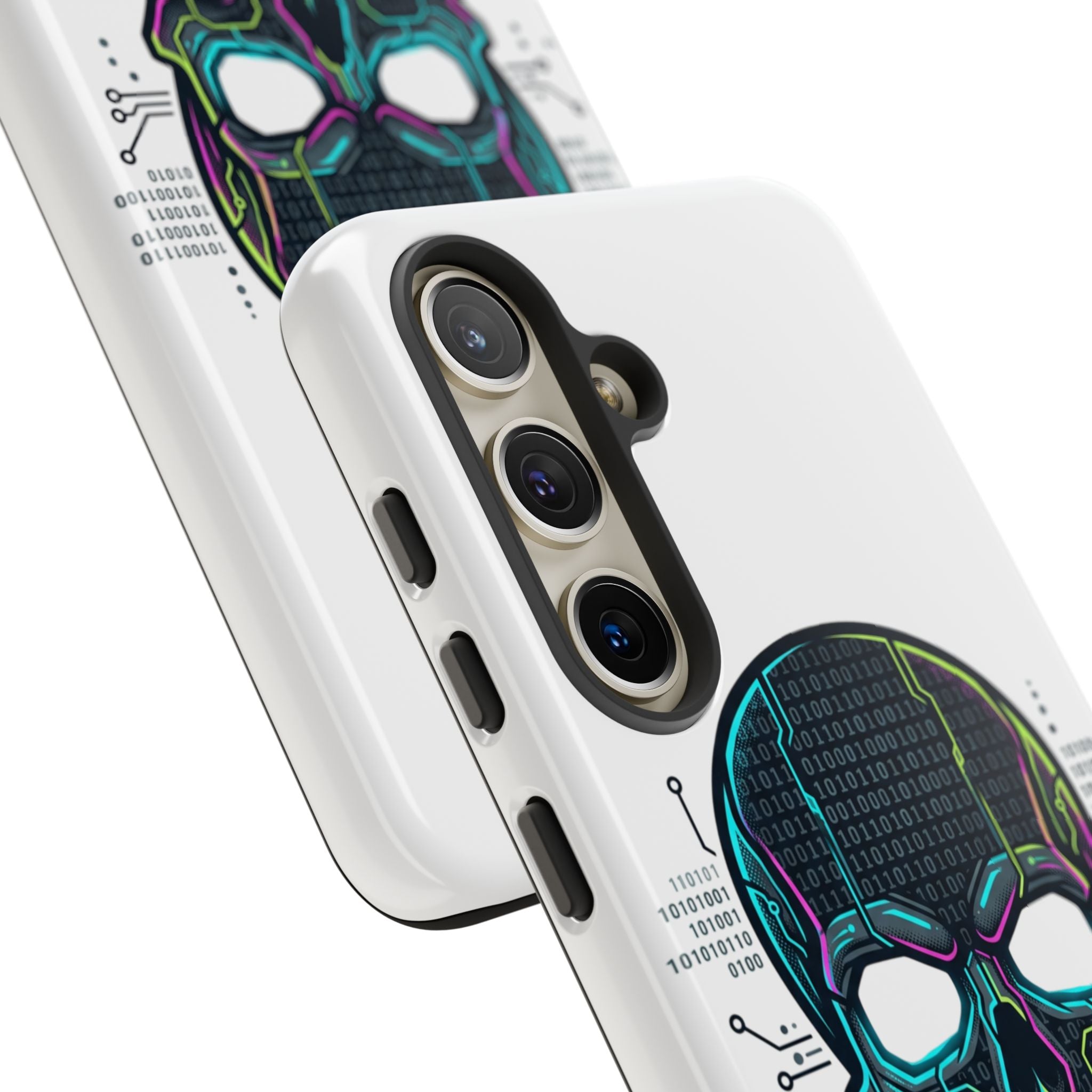 HACK THE SYSTEM Tough Cases — Protective Phone Case with Bold Slogan