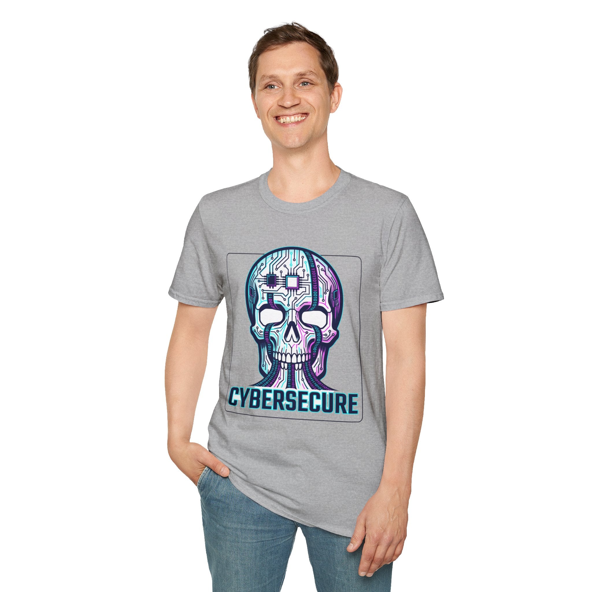 Cybersecure Skull T-Shirt