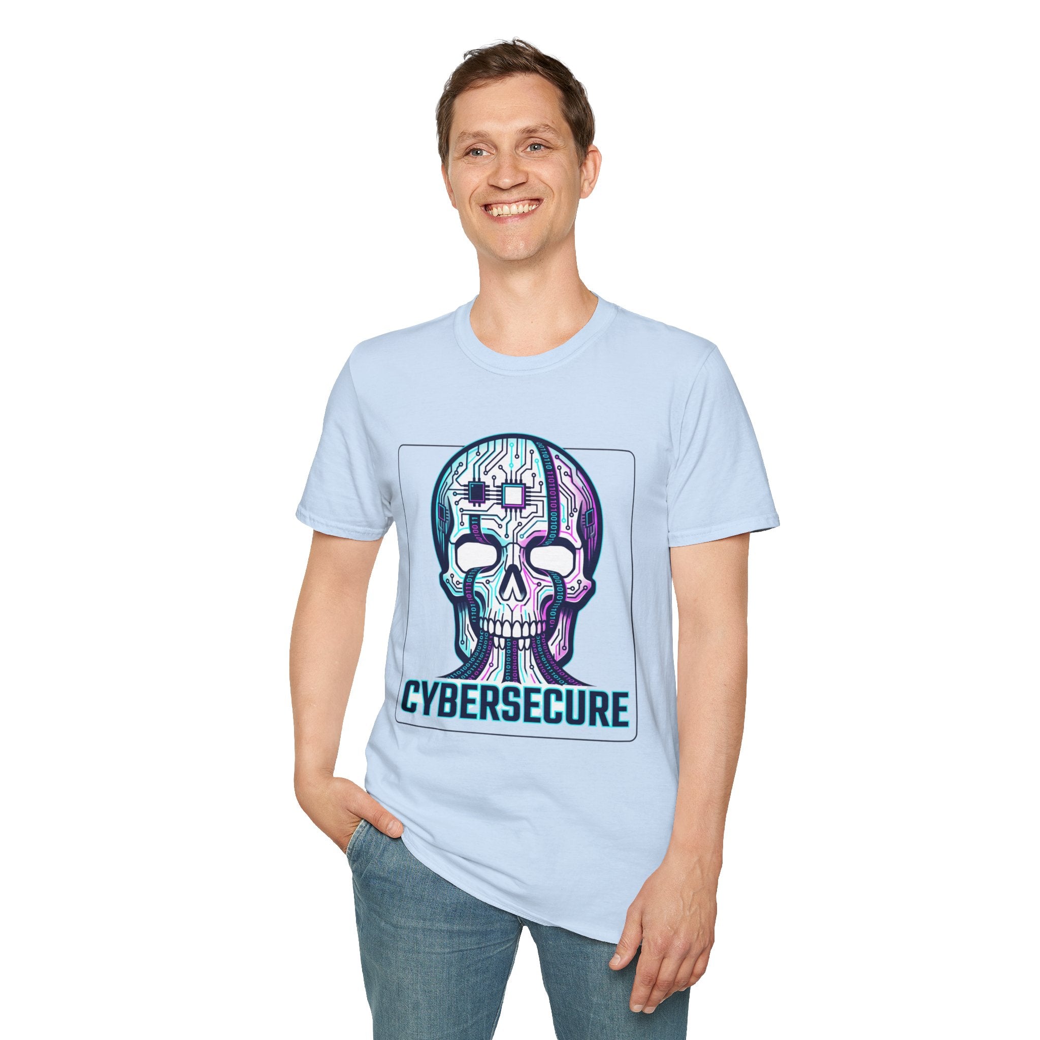 Cybersecure Skull T-Shirt