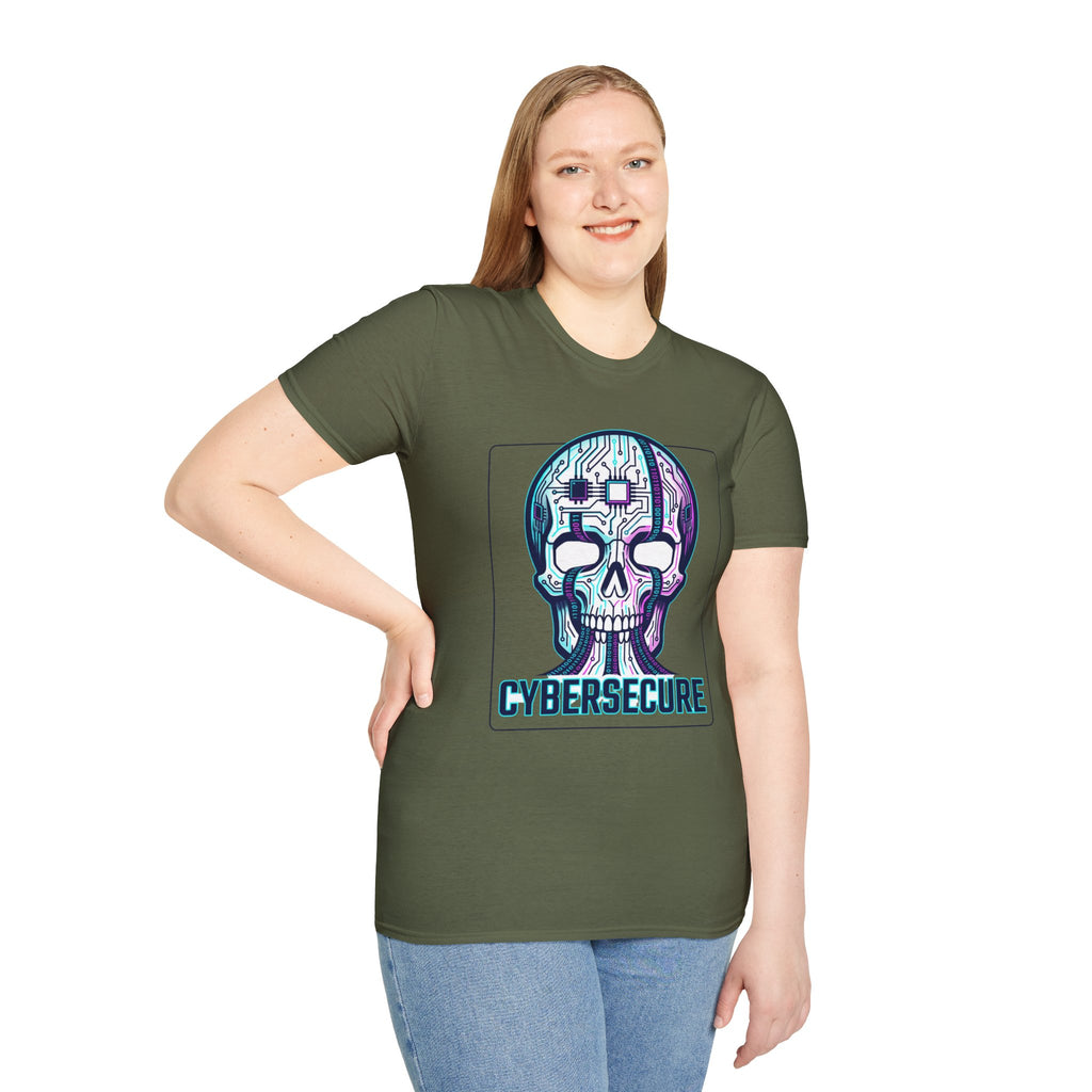 Cybersecure Skull T-Shirt