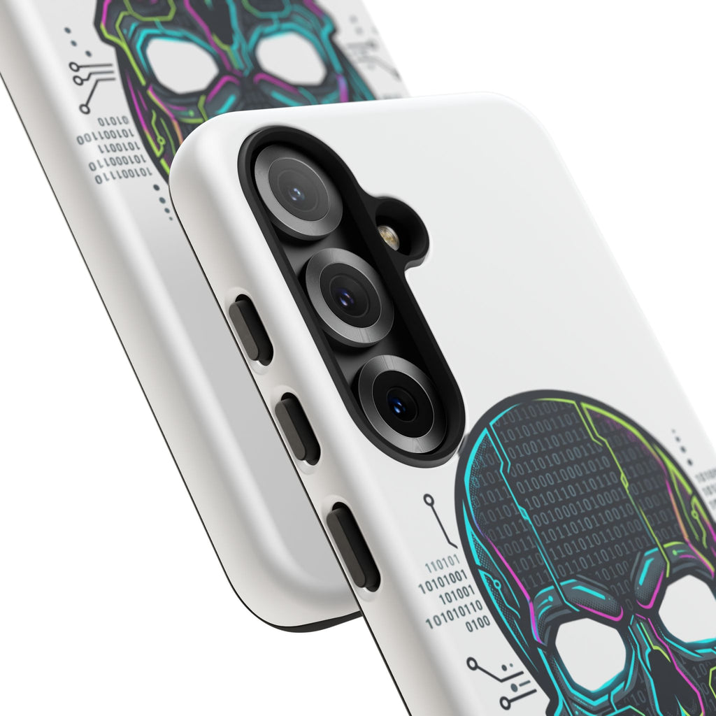 HACK THE SYSTEM Tough Cases — Protective Phone Case with Bold Slogan
