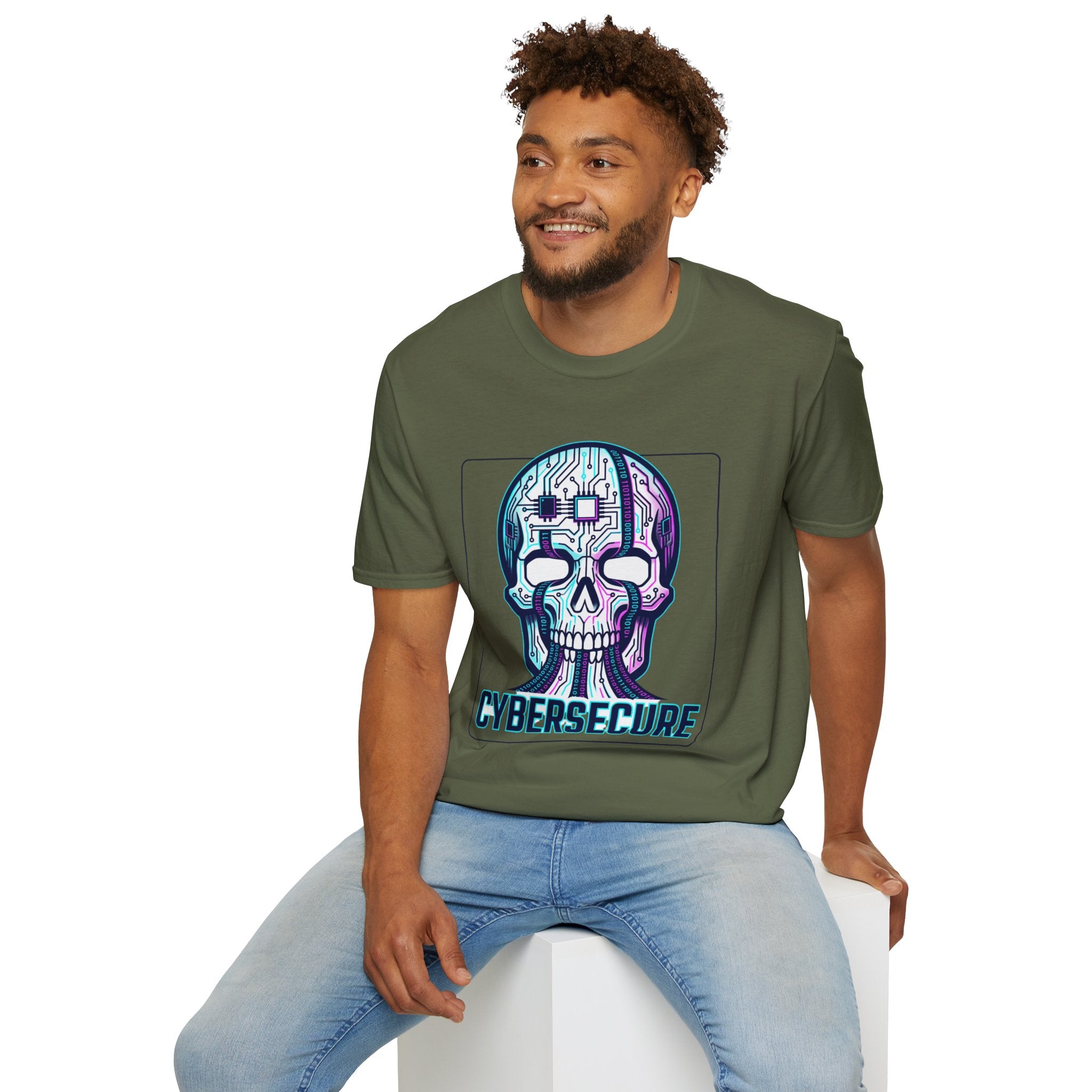 Cybersecure Skull T-Shirt