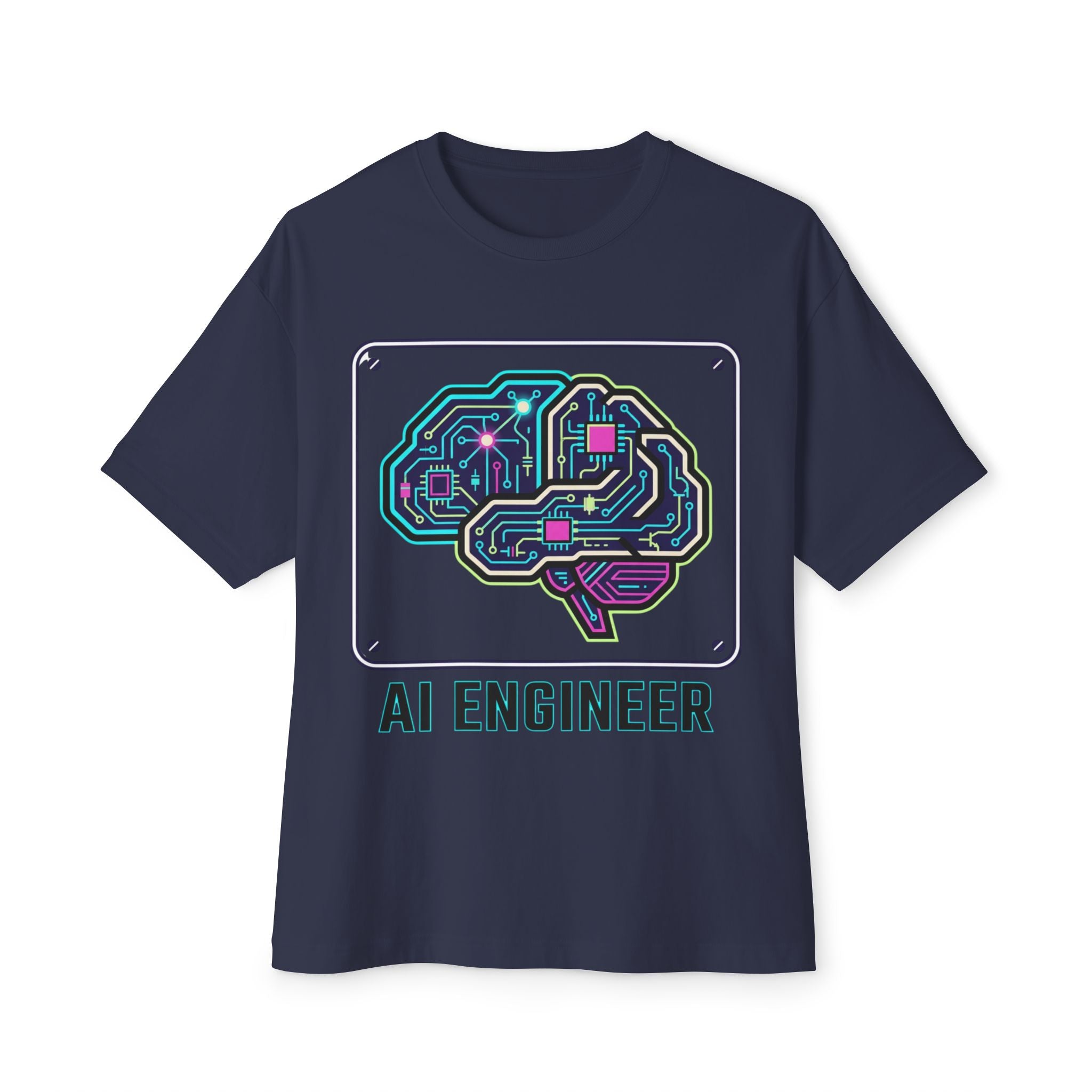 AI Engineer brain circuit tee | T-Shirt