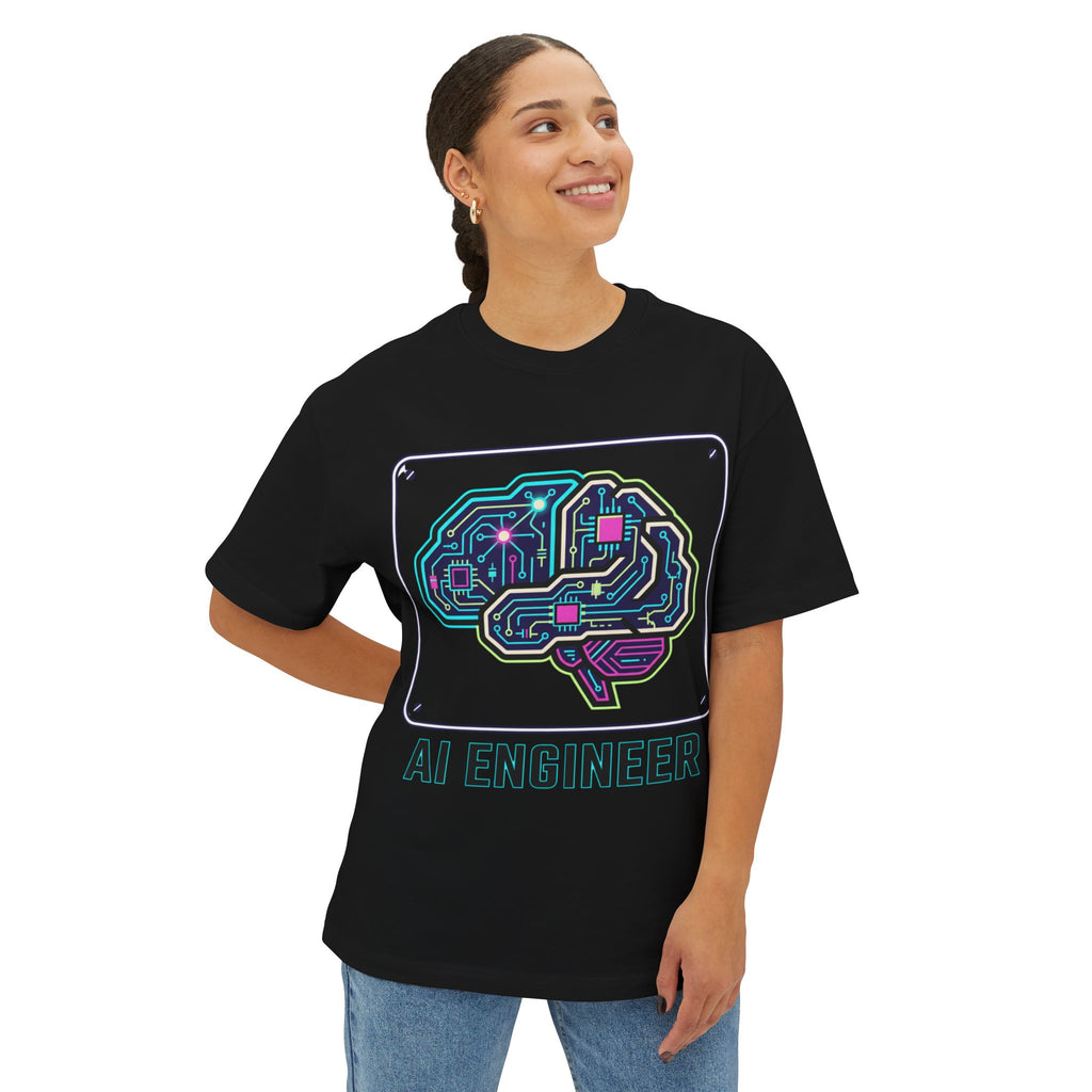 AI Engineer brain circuit tee | T-Shirt
