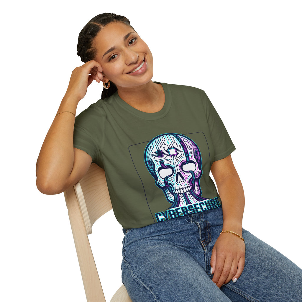 Cybersecure Skull T-Shirt
