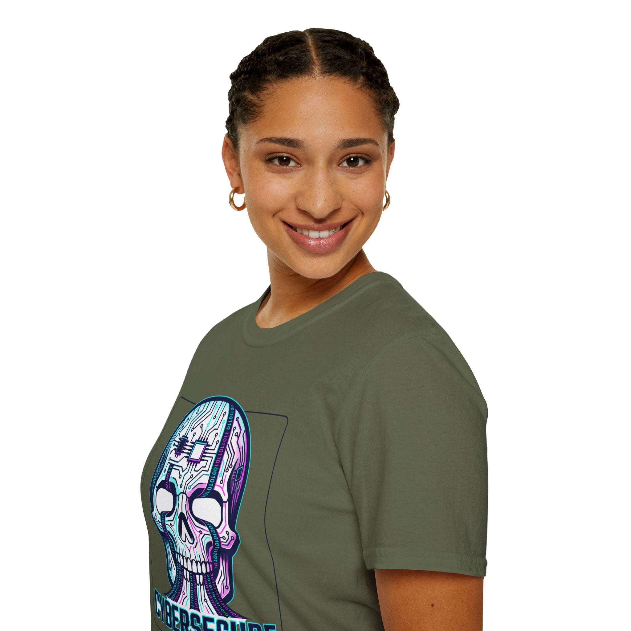 Cybersecure Skull T-Shirt