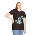 Graphic T‑Shirt — Power Fist with Lightning Bolt (Bold Pop Art)