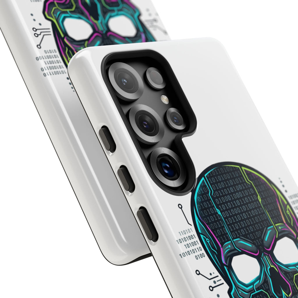 HACK THE SYSTEM Tough Cases — Protective Phone Case with Bold Slogan