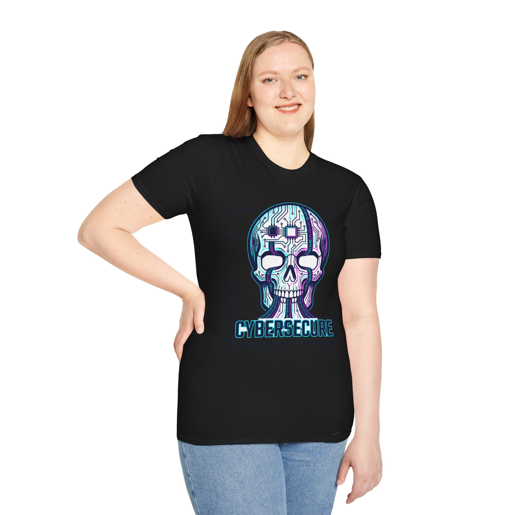 Cybersecure Skull T-Shirt