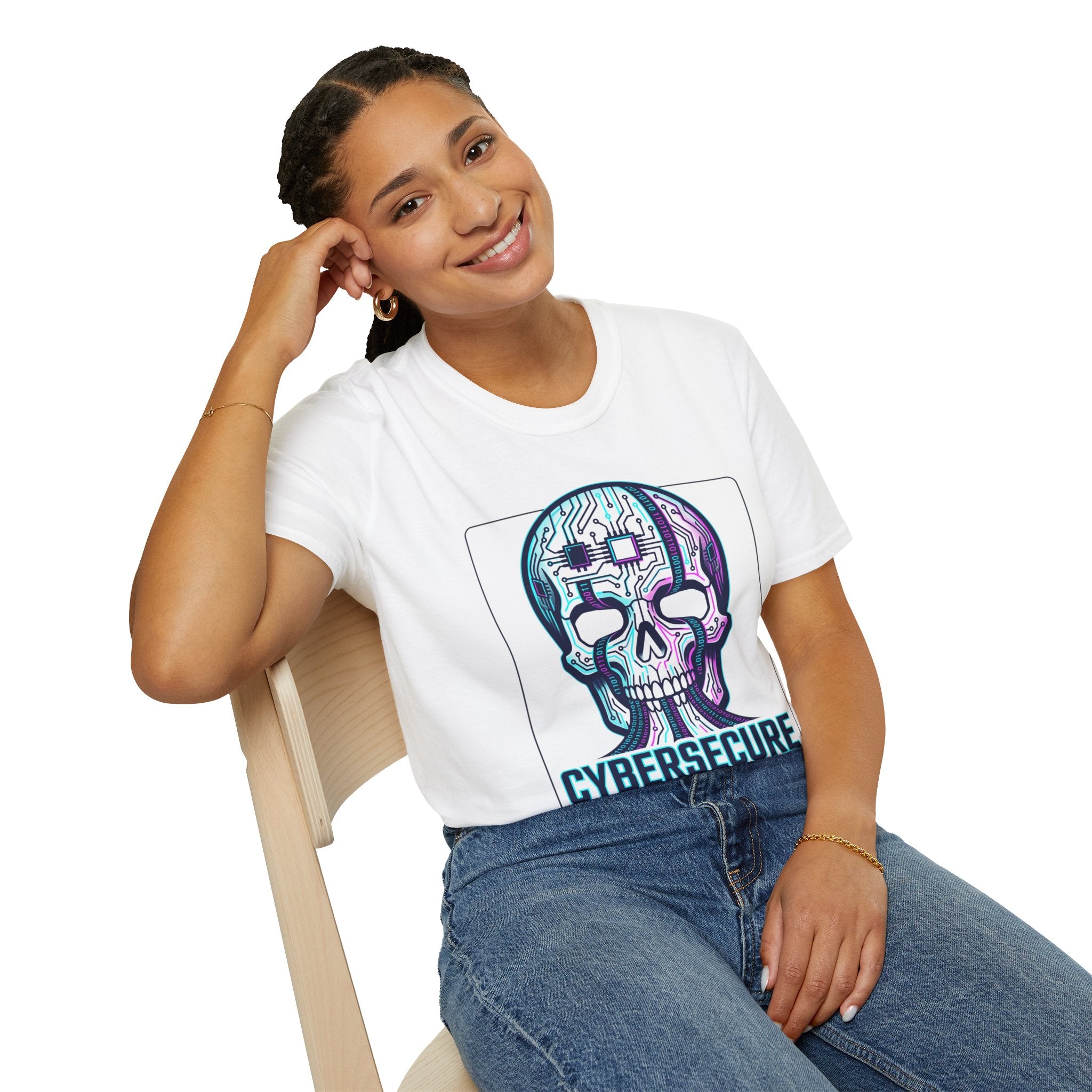 Cybersecure Skull T-Shirt