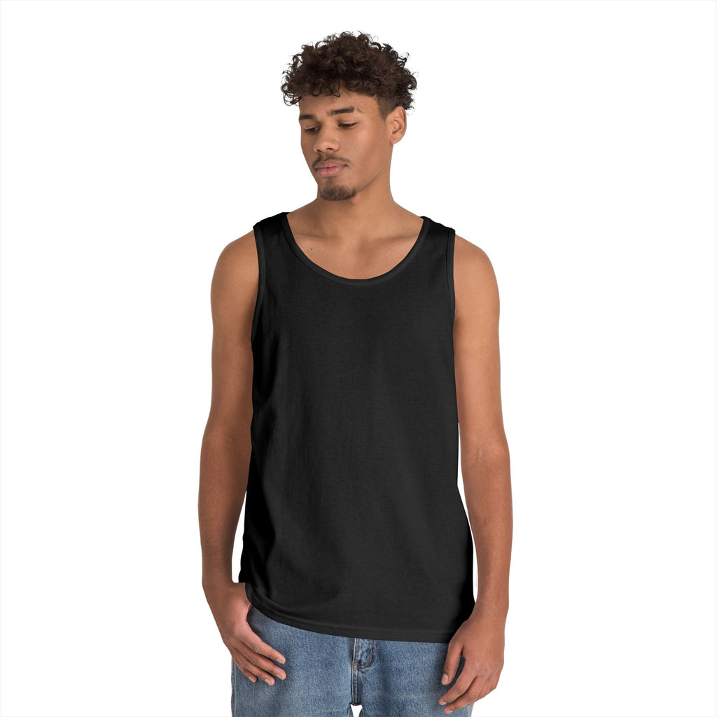 Science Atom Tank Top — Purple Neon Atomic Graphic Sleeveless Tee