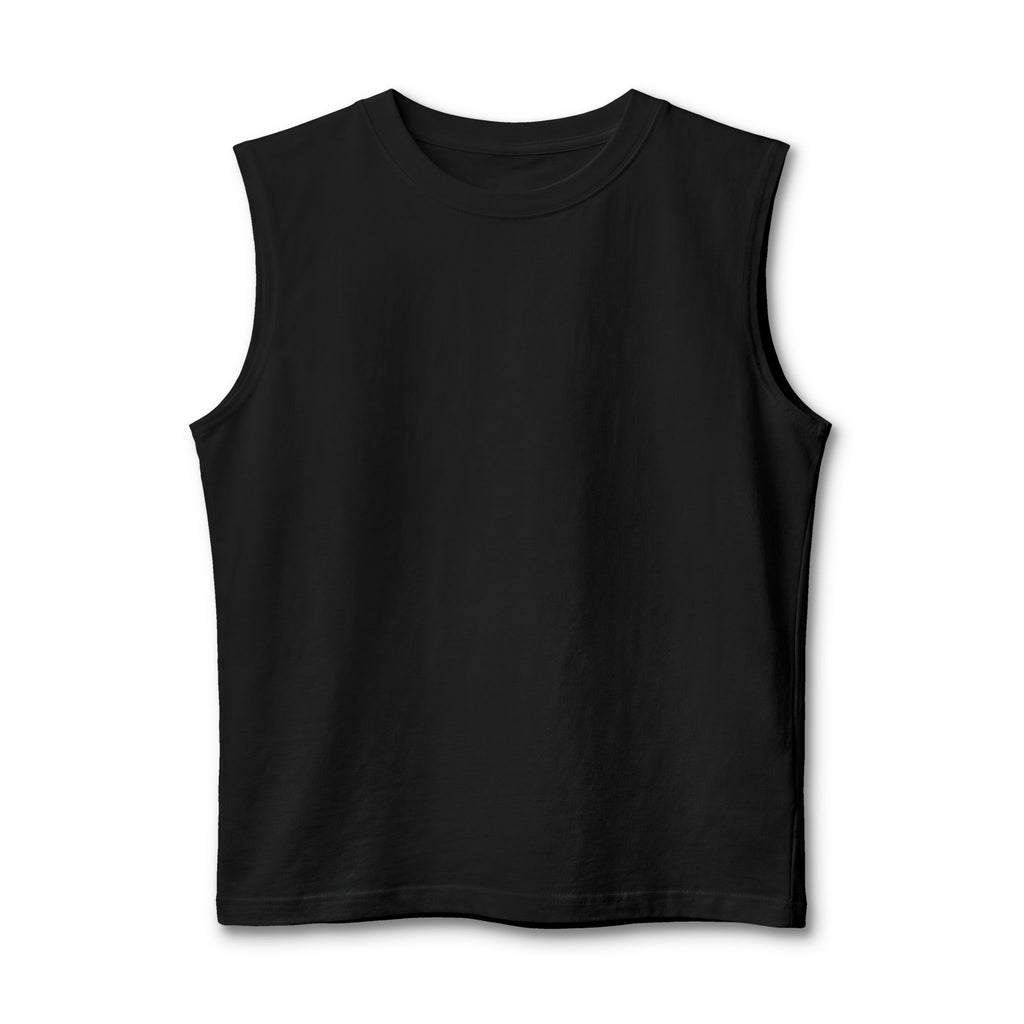 Linux Dev Penguin Muscle Tank — Retro Lightning Tech Tank Top