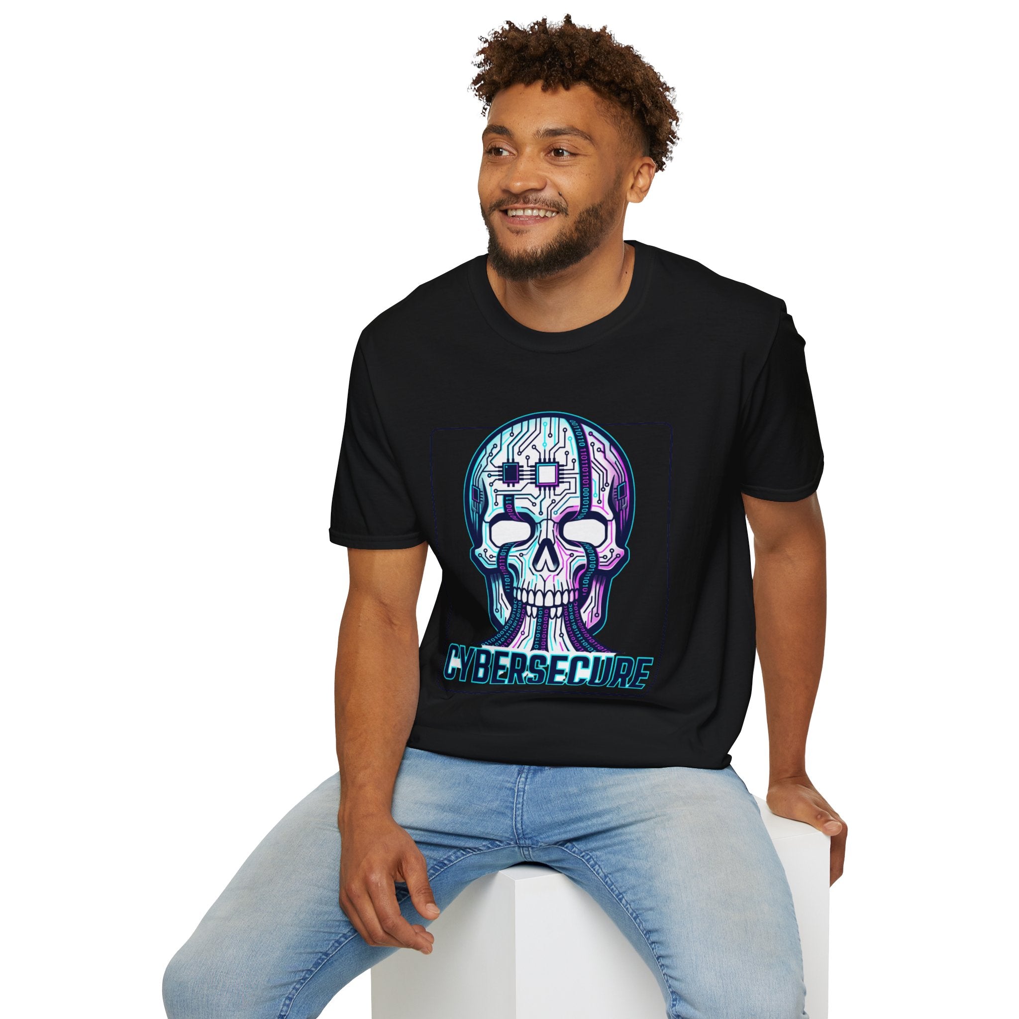 Cybersecure Skull T-Shirt