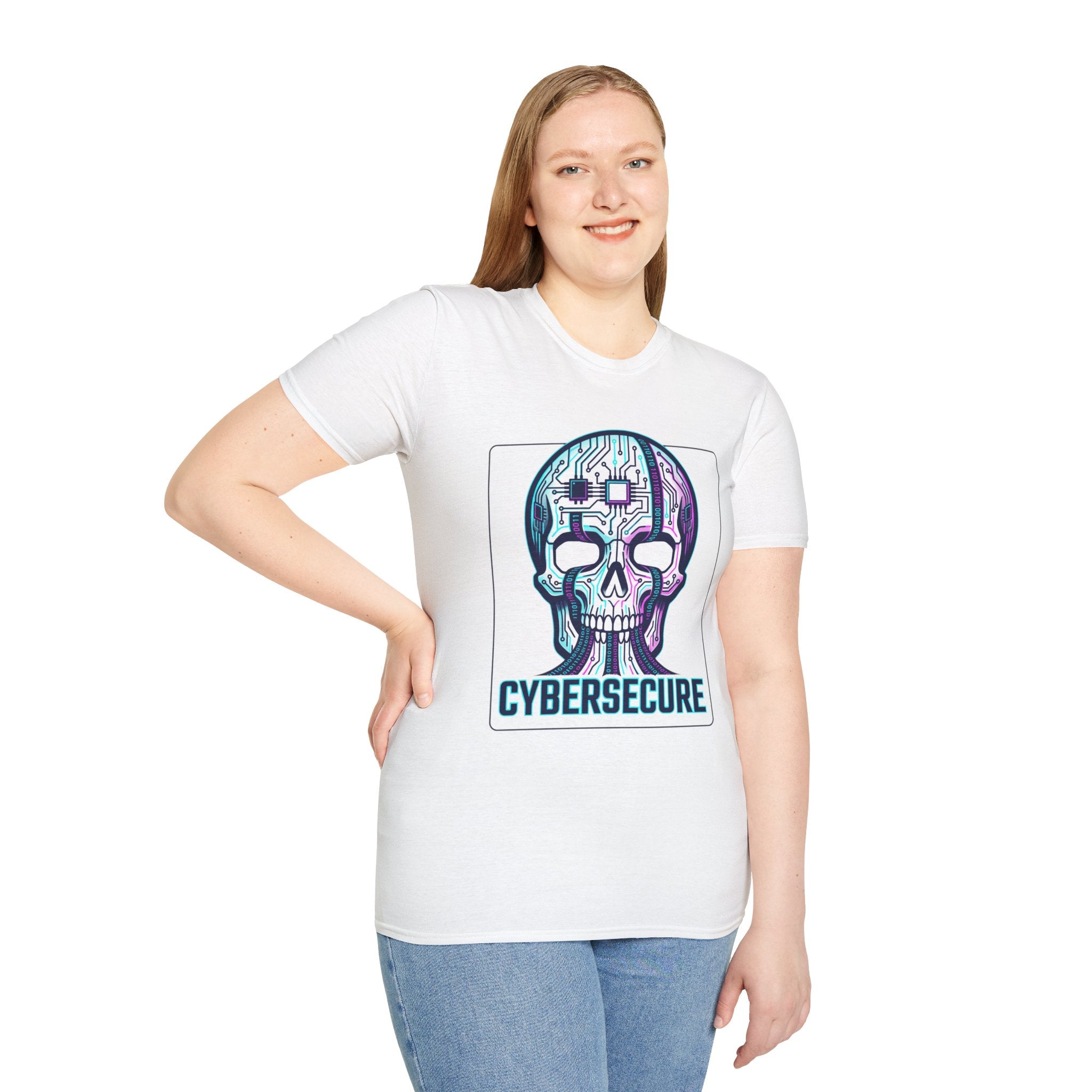 Cybersecure Skull T-Shirt