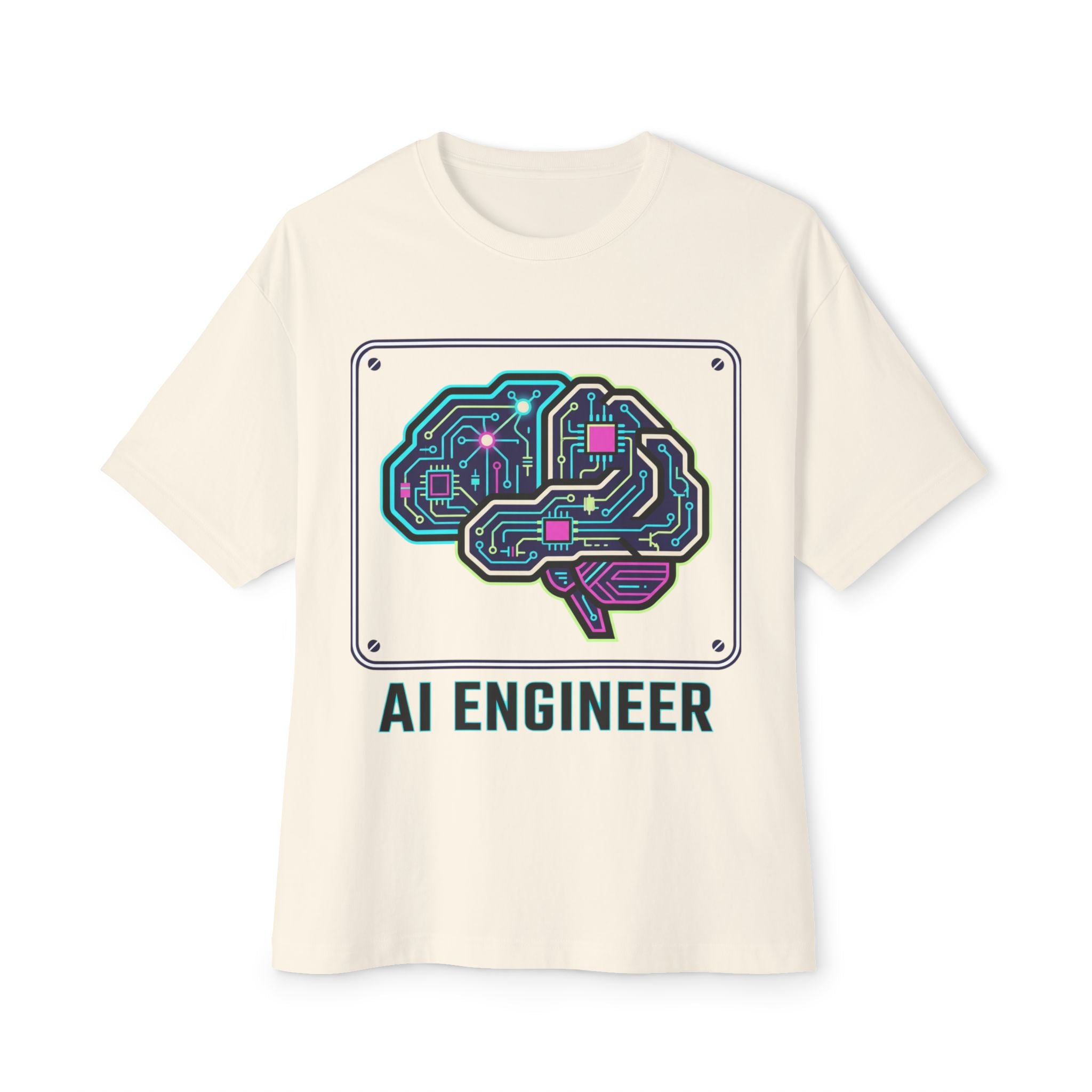 AI Engineer brain circuit tee | T-Shirt