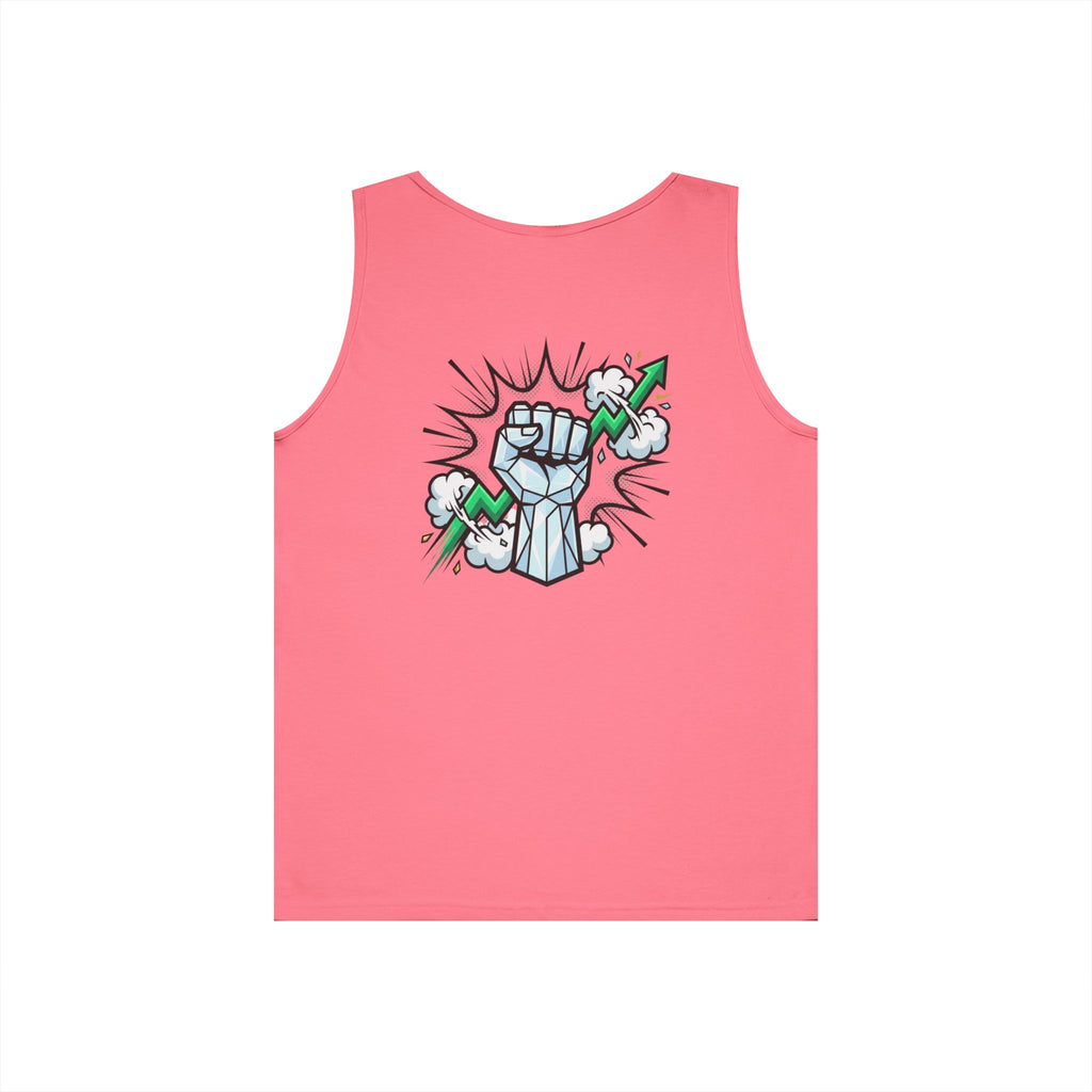 Tank Top — Power Fist Graphic Tank Top (Rising Arrow)