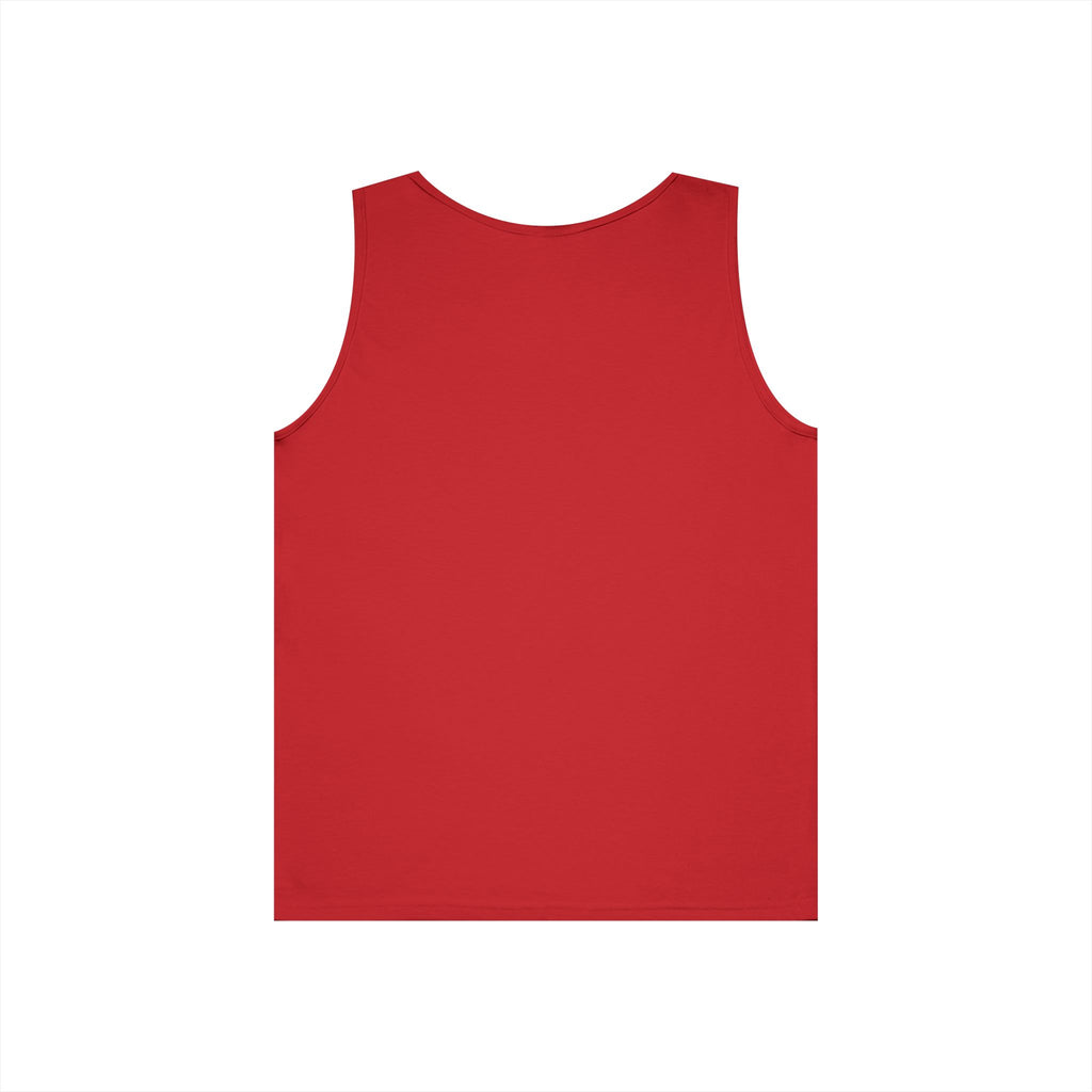 Atomic Vibe Tank Top — Neon Purple Science Atom Graphic