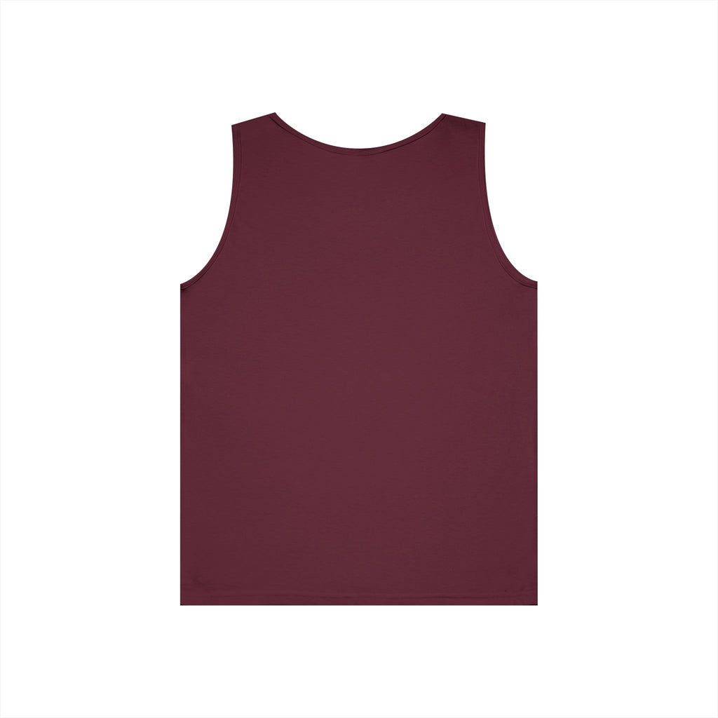 Atomic Vibe Tank Top — Neon Purple Science Atom Graphic
