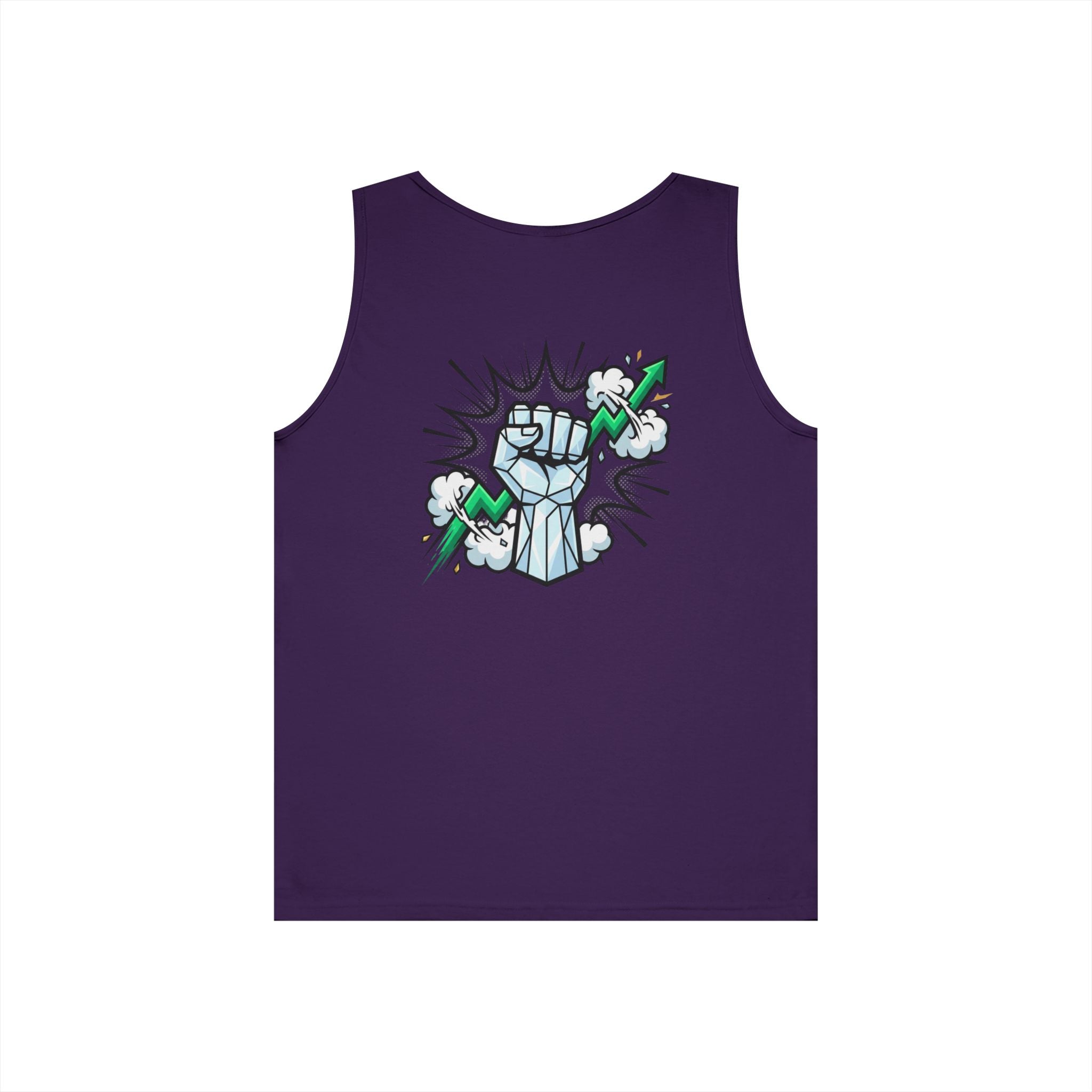 Tank Top — Power Fist Graphic Tank Top (Rising Arrow)