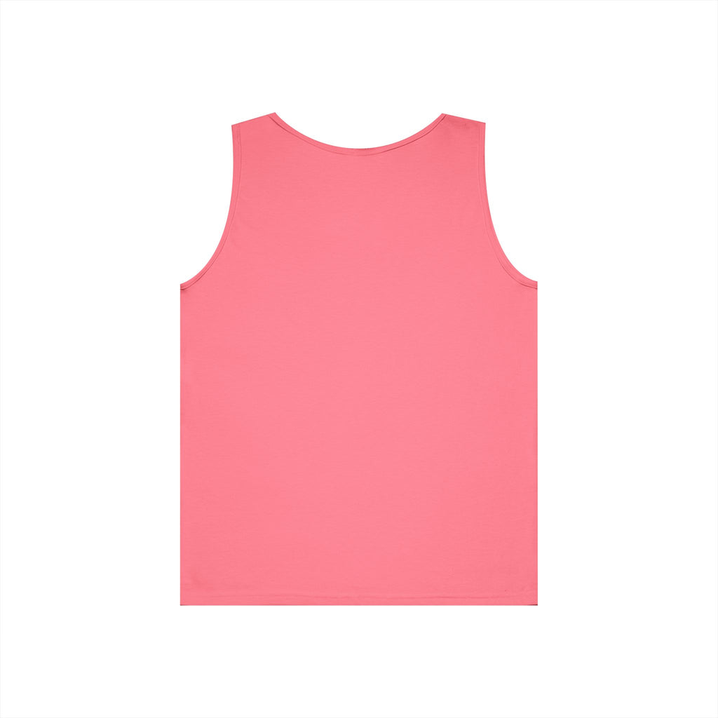 Atomic Vibe Tank Top — Neon Purple Science Atom Graphic