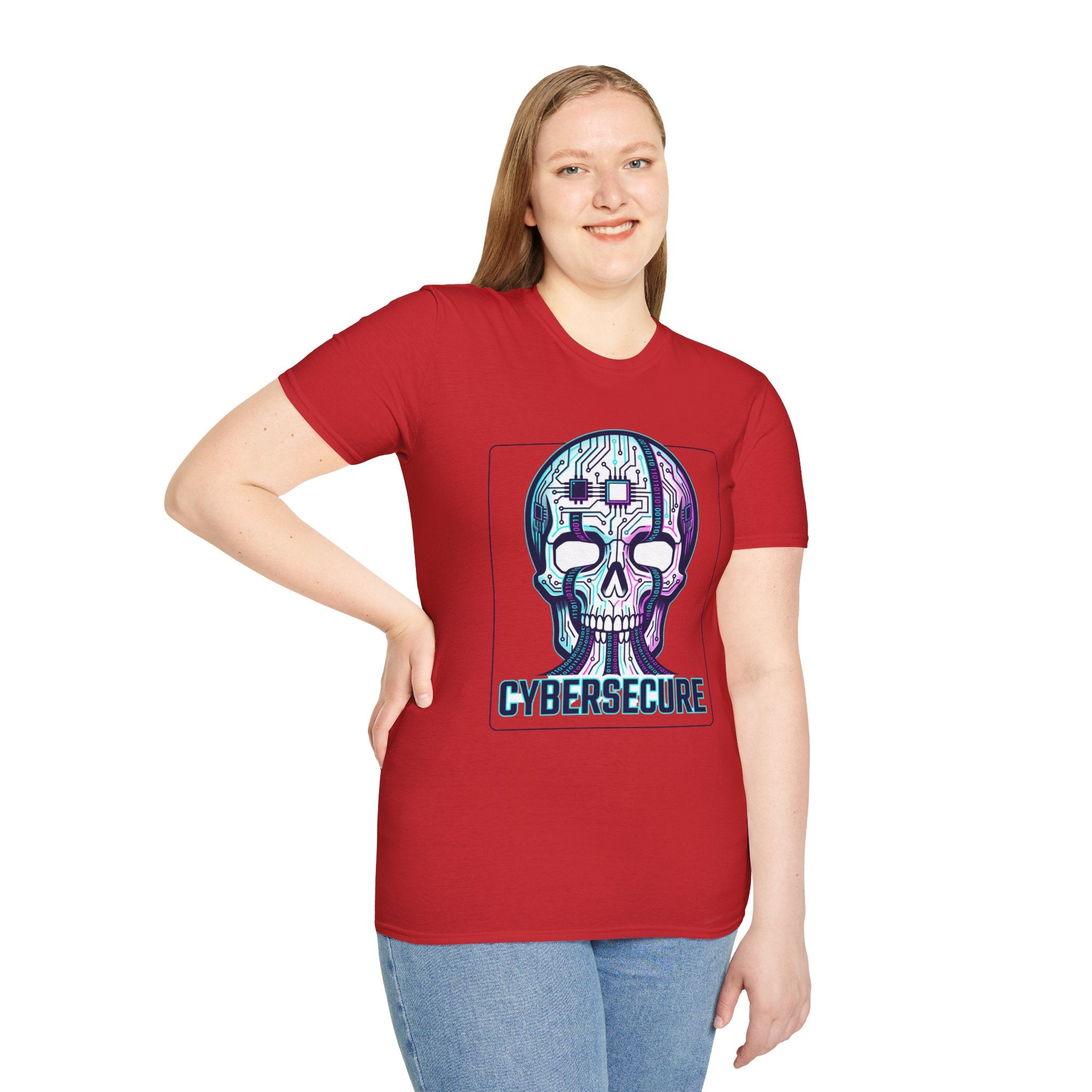 Cybersecure Skull T-Shirt