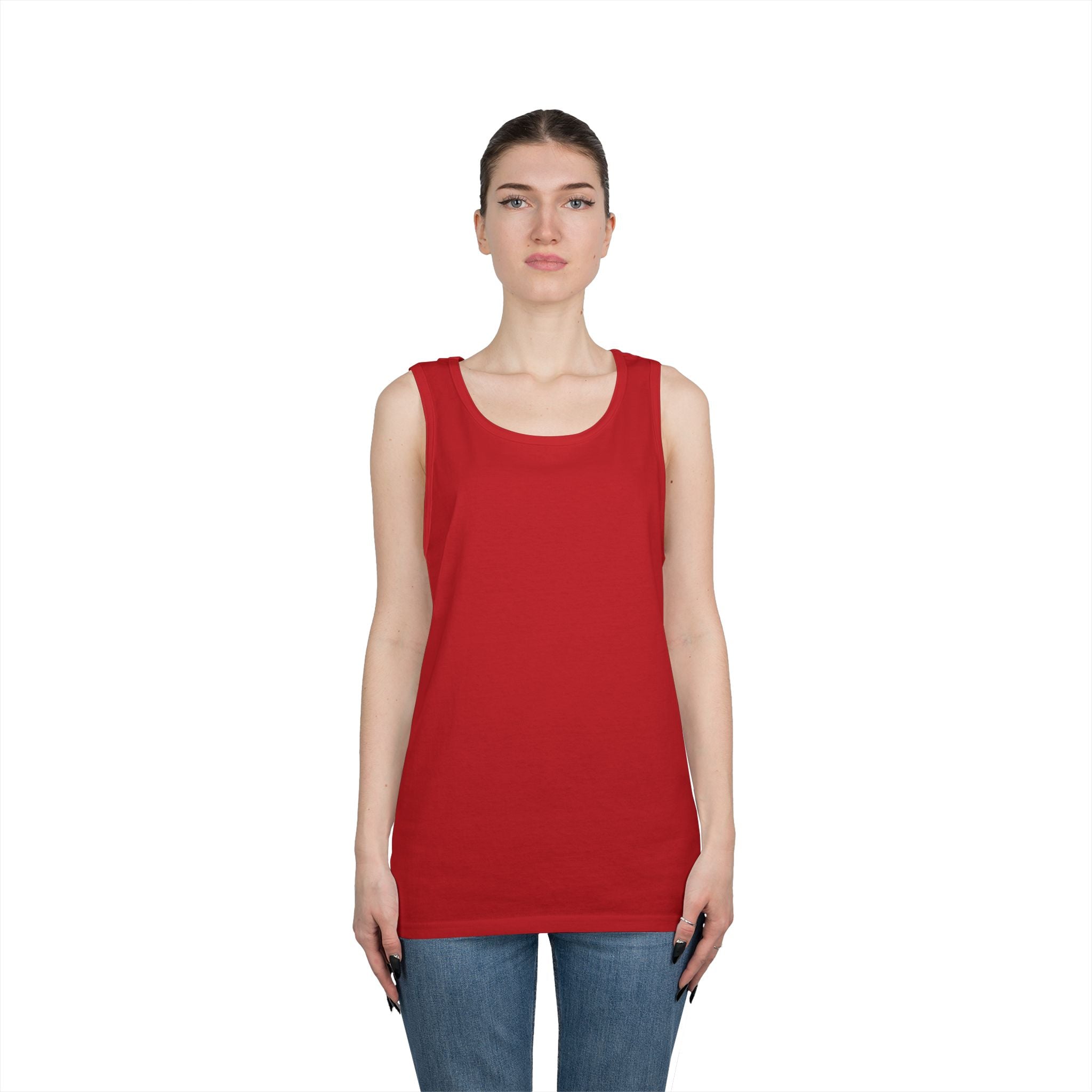 Science Atom Tank Top — Purple Neon Atomic Graphic Sleeveless Tee
