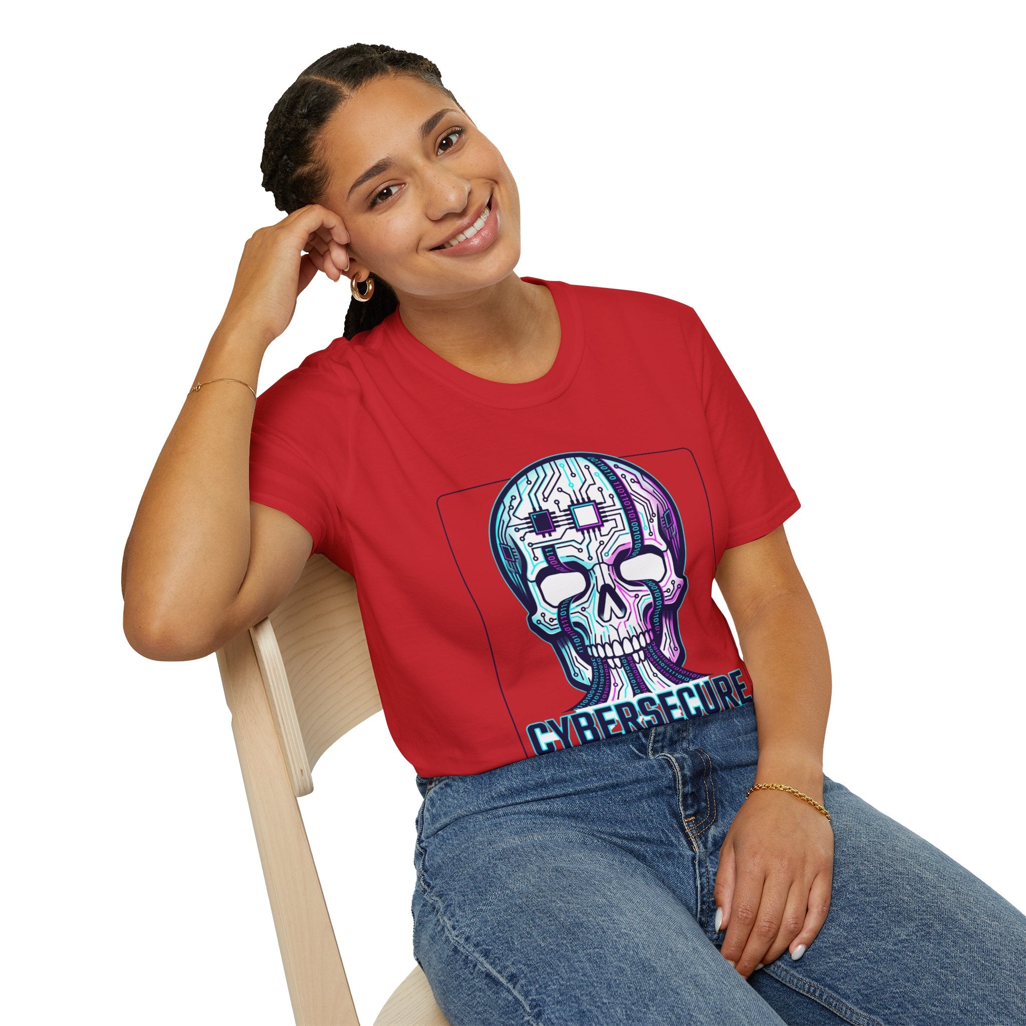 Cybersecure Skull T-Shirt