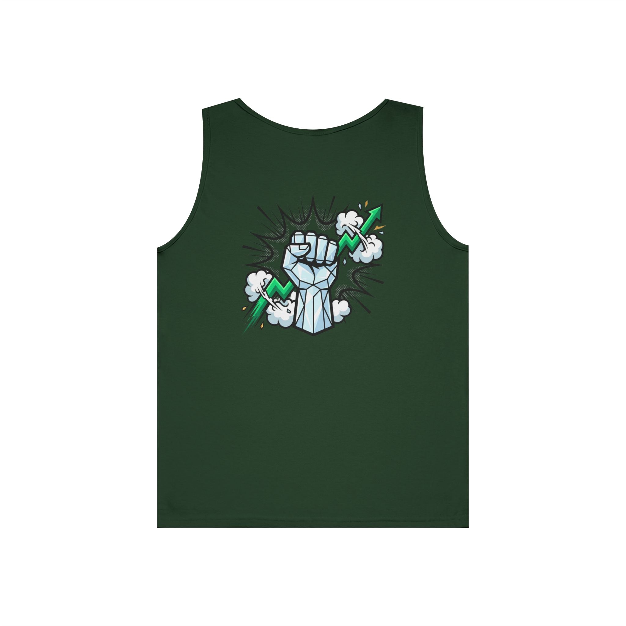 Tank Top — Power Fist Graphic Tank Top (Rising Arrow)