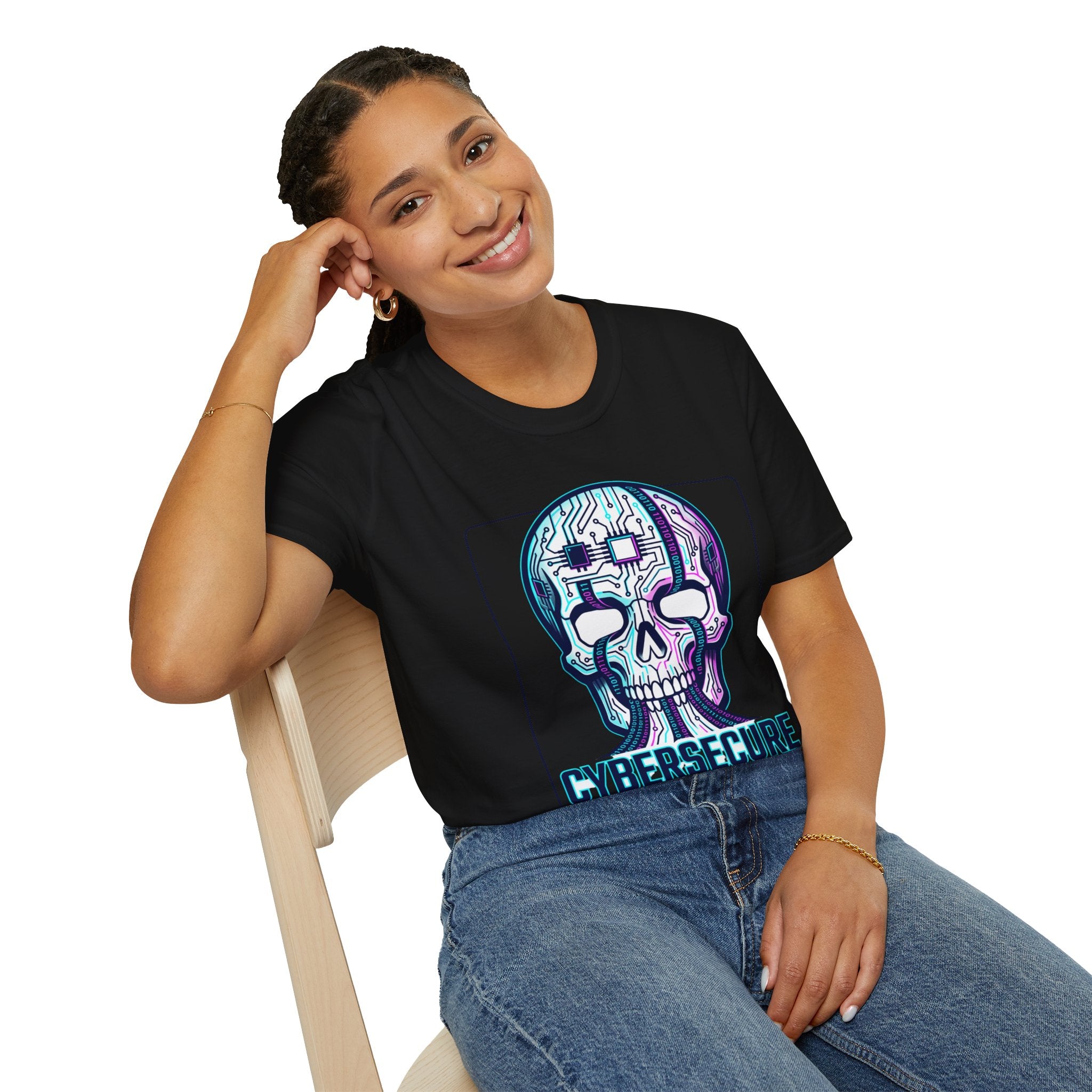 Cybersecure Skull T-Shirt