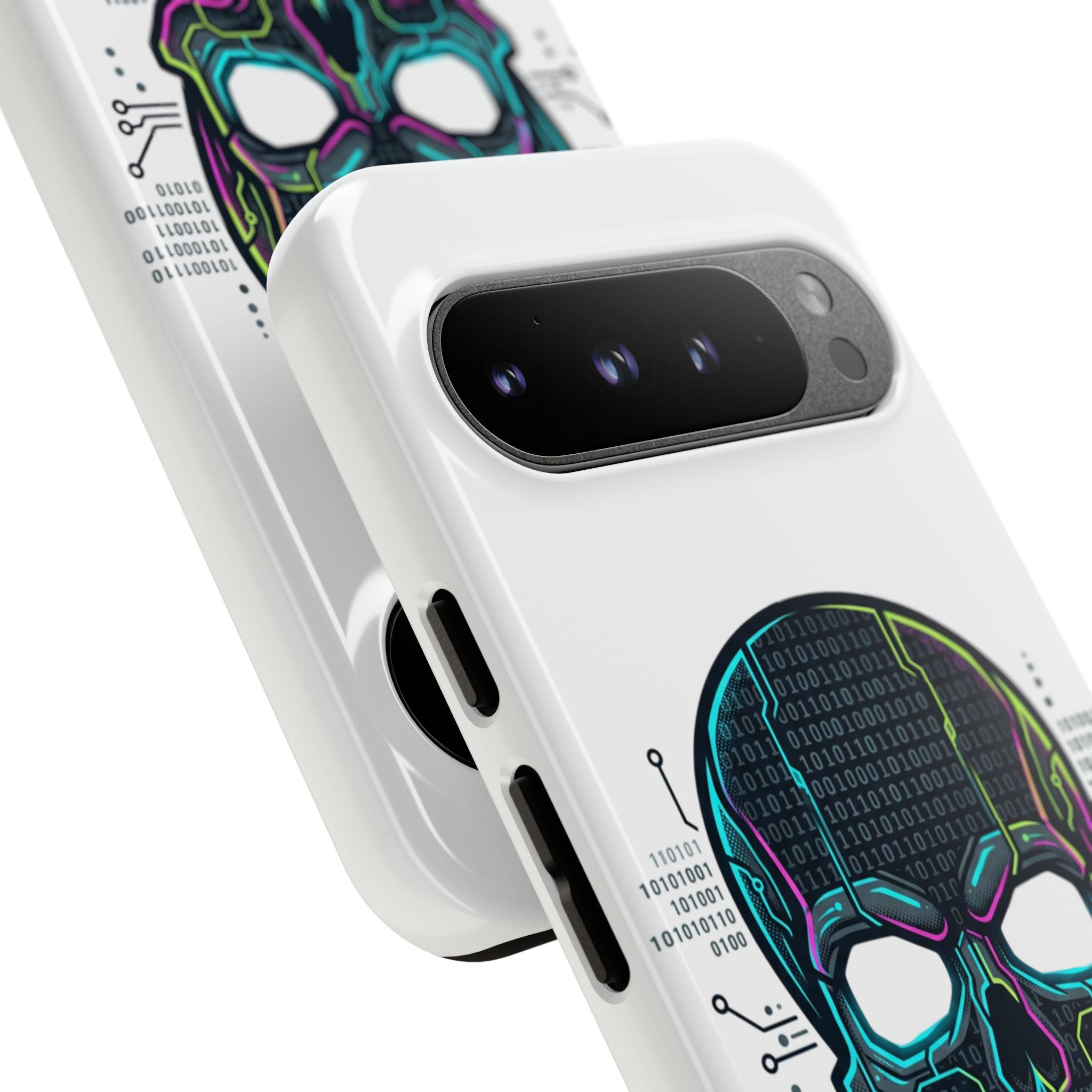HACK THE SYSTEM Tough Cases — Protective Phone Case with Bold Slogan