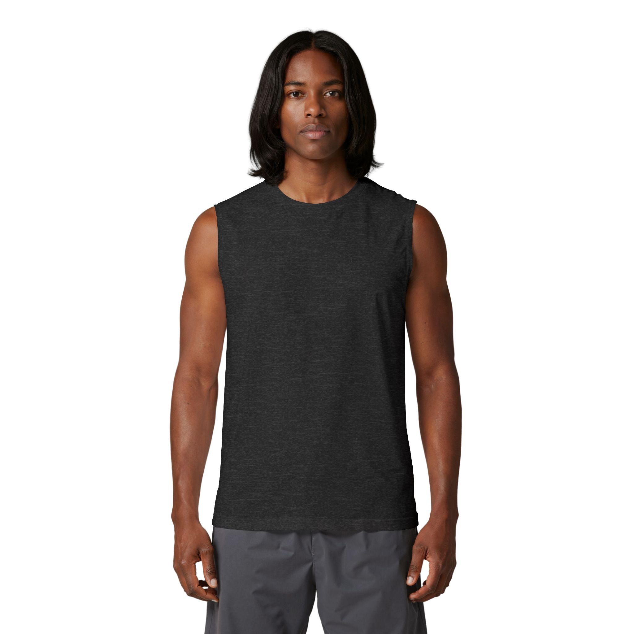 Linux Dev Penguin Muscle Tank — Retro Lightning Tech Tank Top