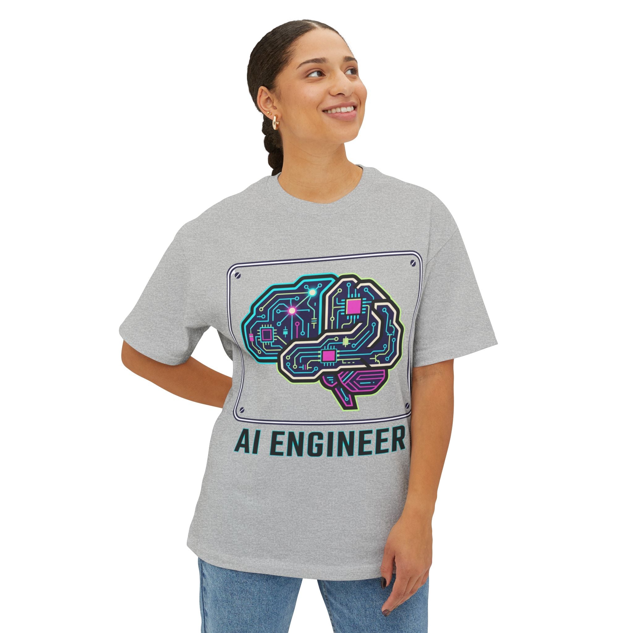 AI Engineer brain circuit tee | T-Shirt