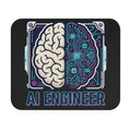 AI Engineer Brain Circuit Mouse Pad | Tech Office Desk Mat