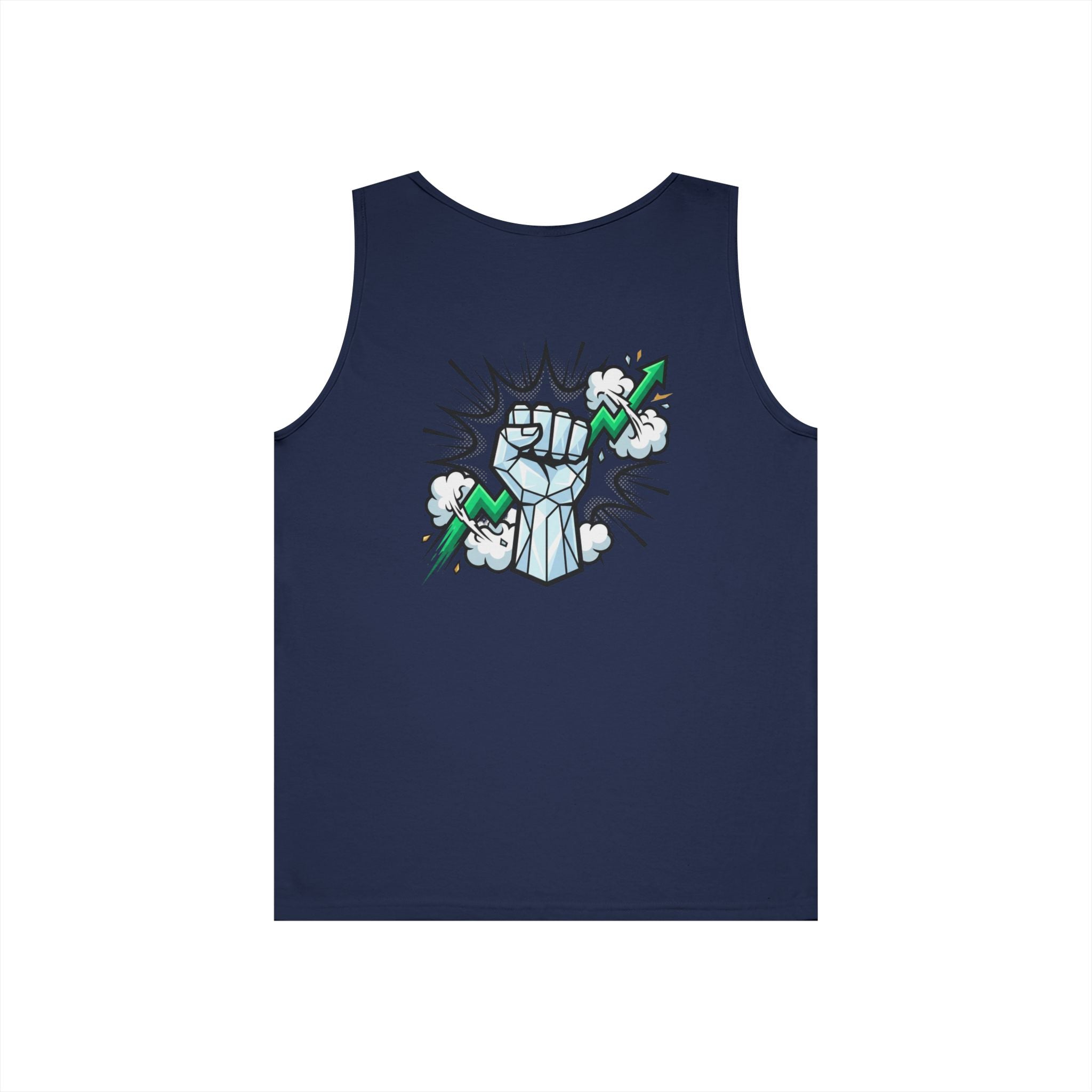 Tank Top — Power Fist Graphic Tank Top (Rising Arrow)