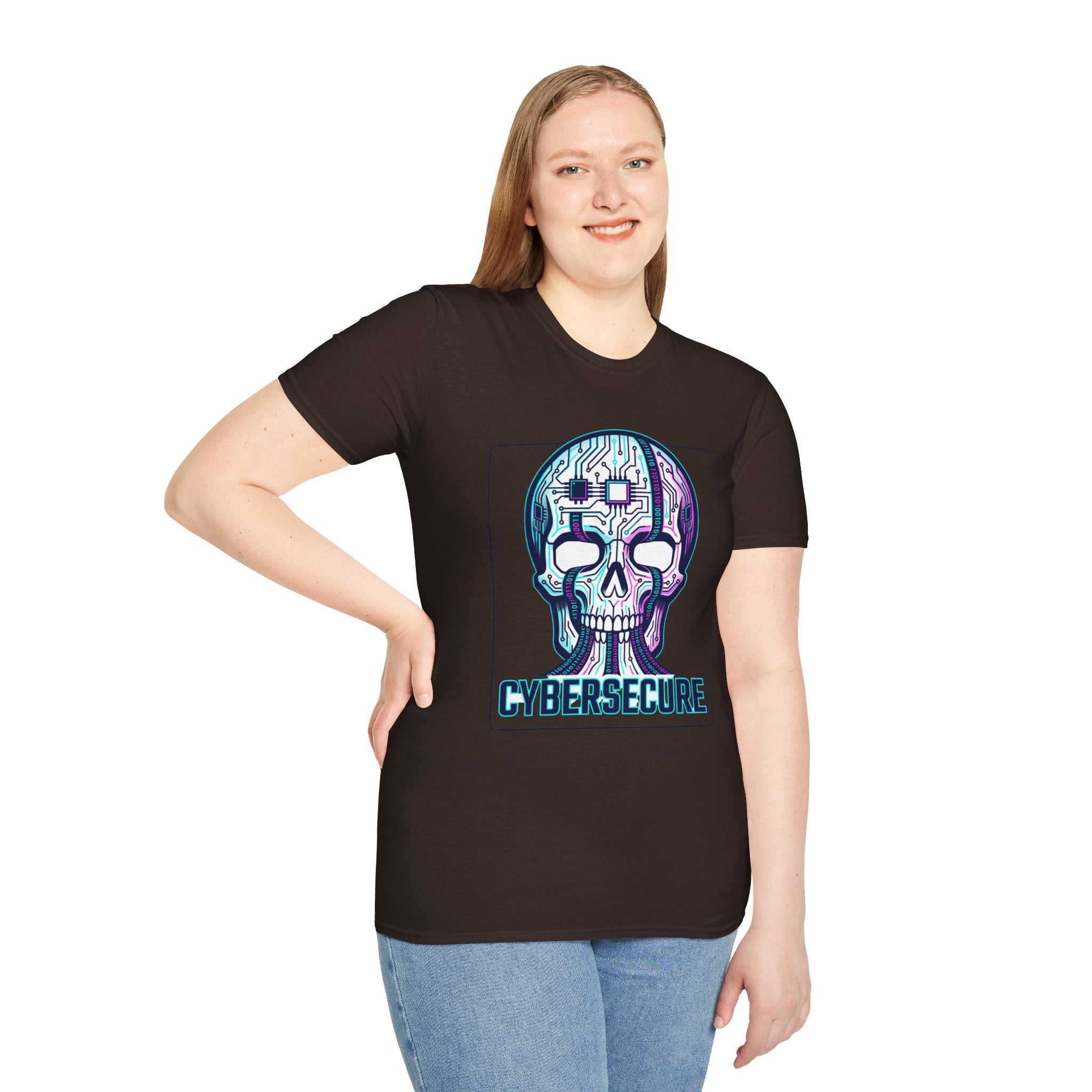 Cybersecure Skull T-Shirt