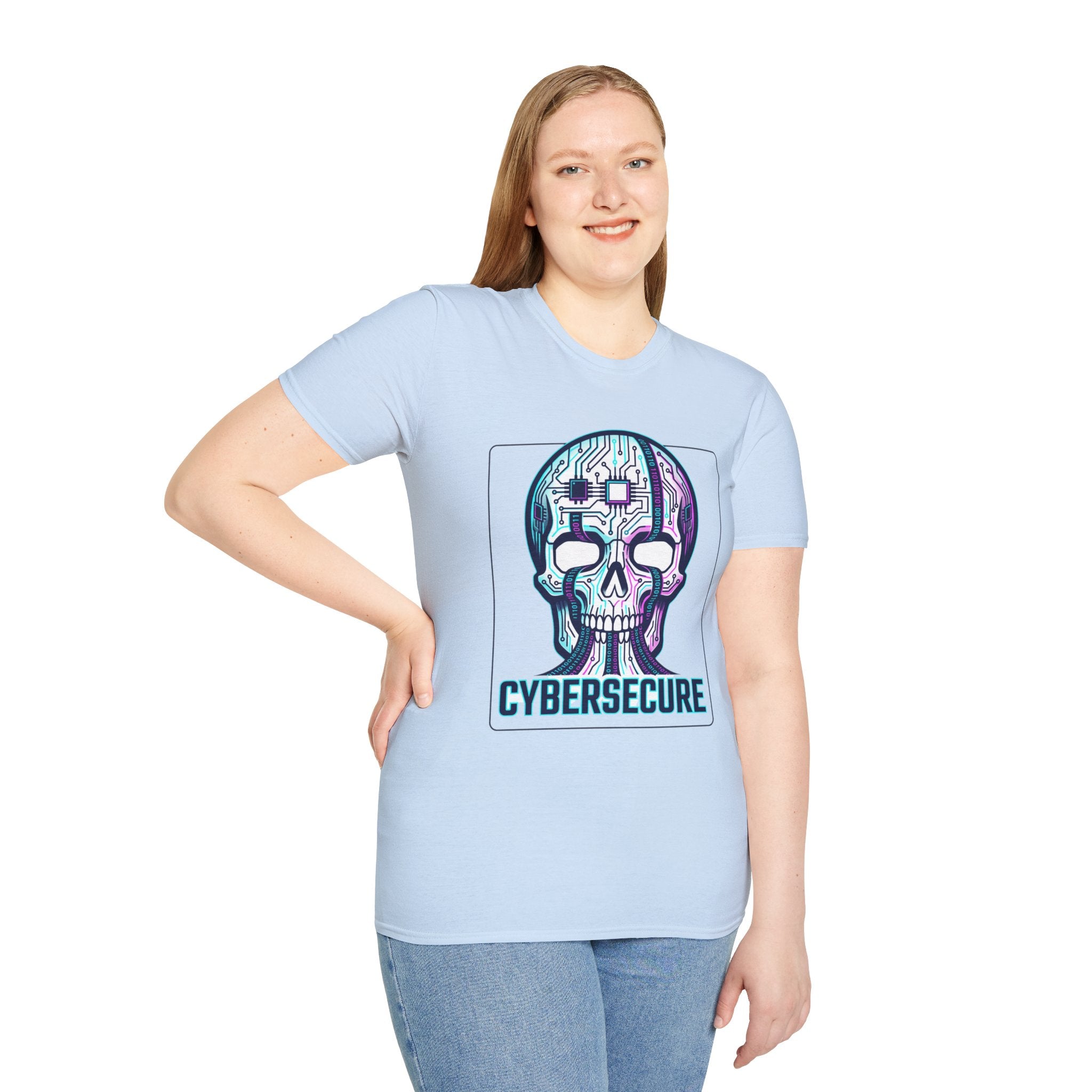 Cybersecure Skull T-Shirt