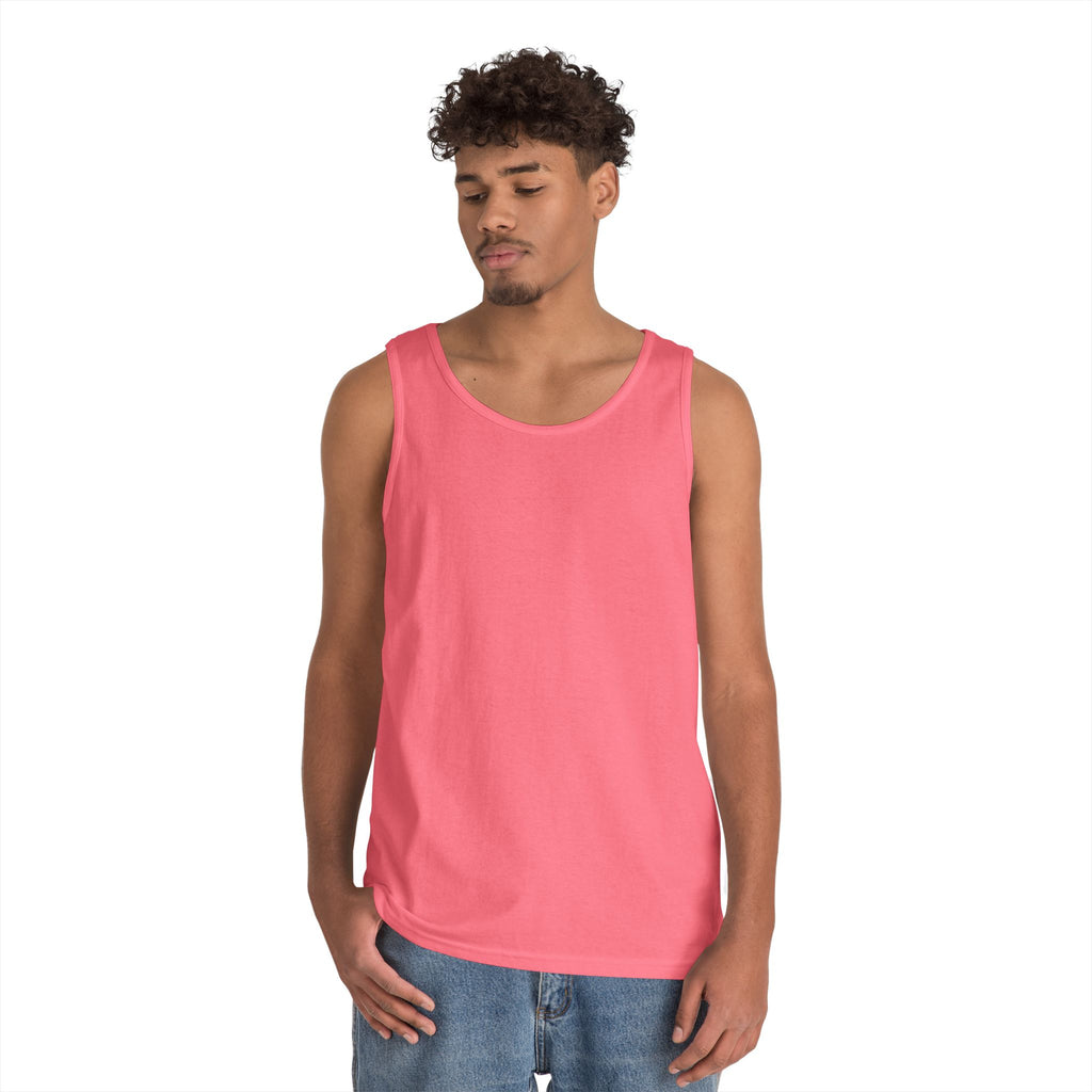 Science Atom Tank Top — Purple Neon Atomic Graphic Sleeveless Tee