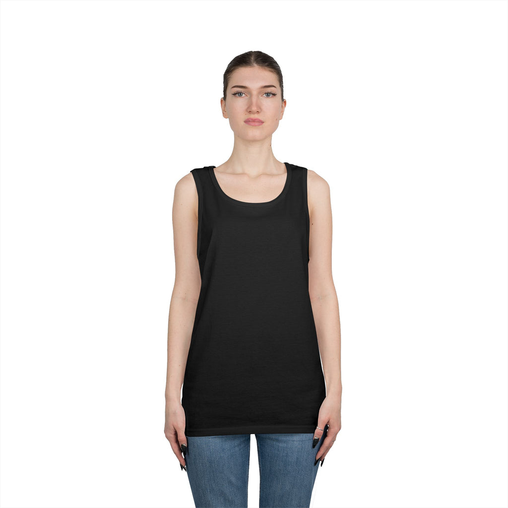 Science Atom Tank Top — Purple Neon Atomic Graphic Sleeveless Tee