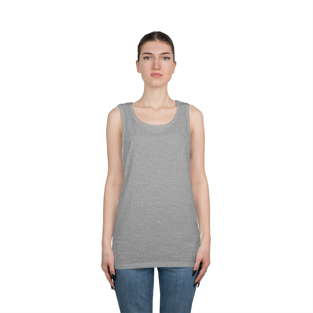 Science Atom Tank Top — Purple Neon Atomic Graphic Sleeveless Tee