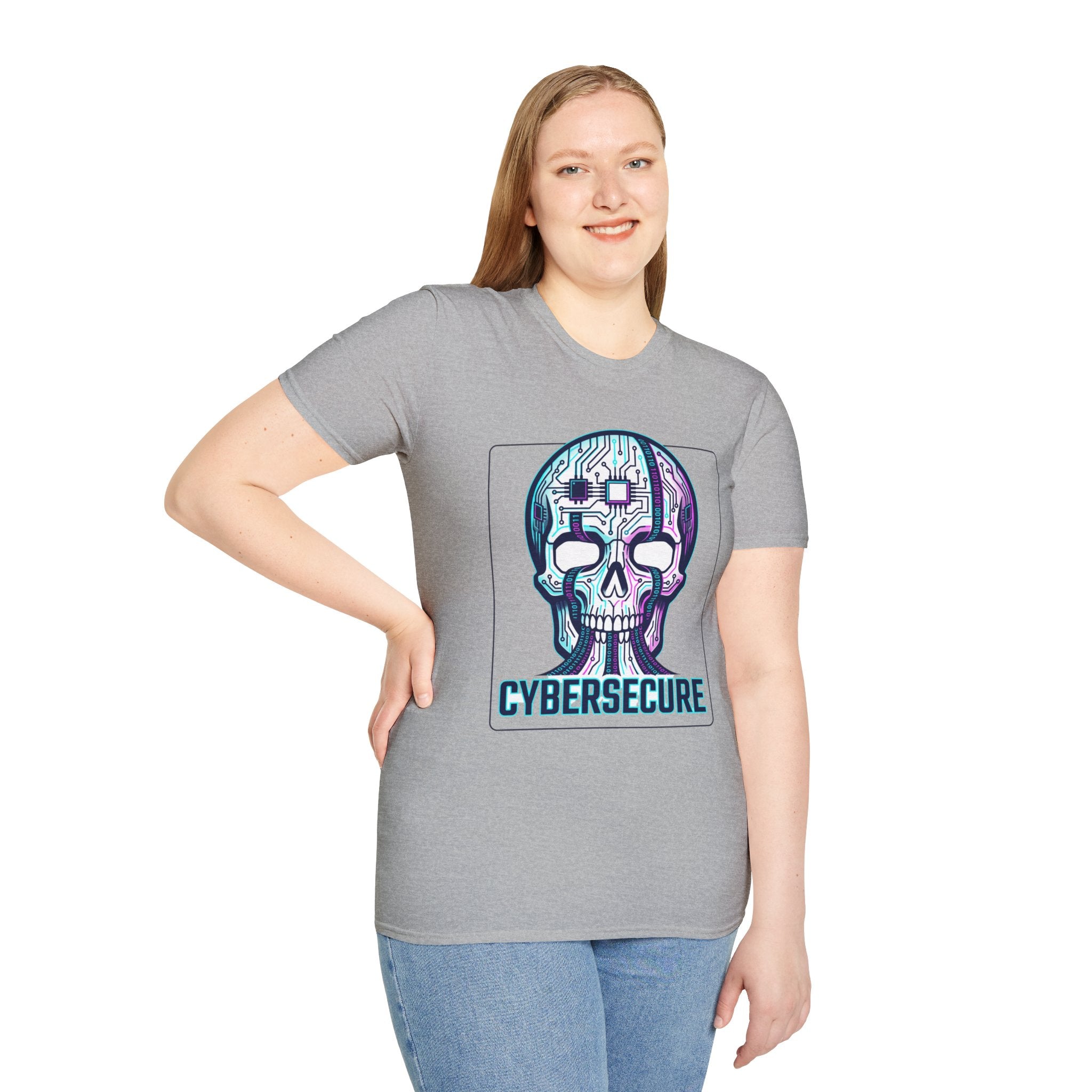 Cybersecure Skull T-Shirt