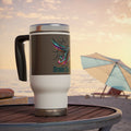 Drone Squadron Travel Mug — 14oz Stainless Steel Insulated Tumbler with Handle