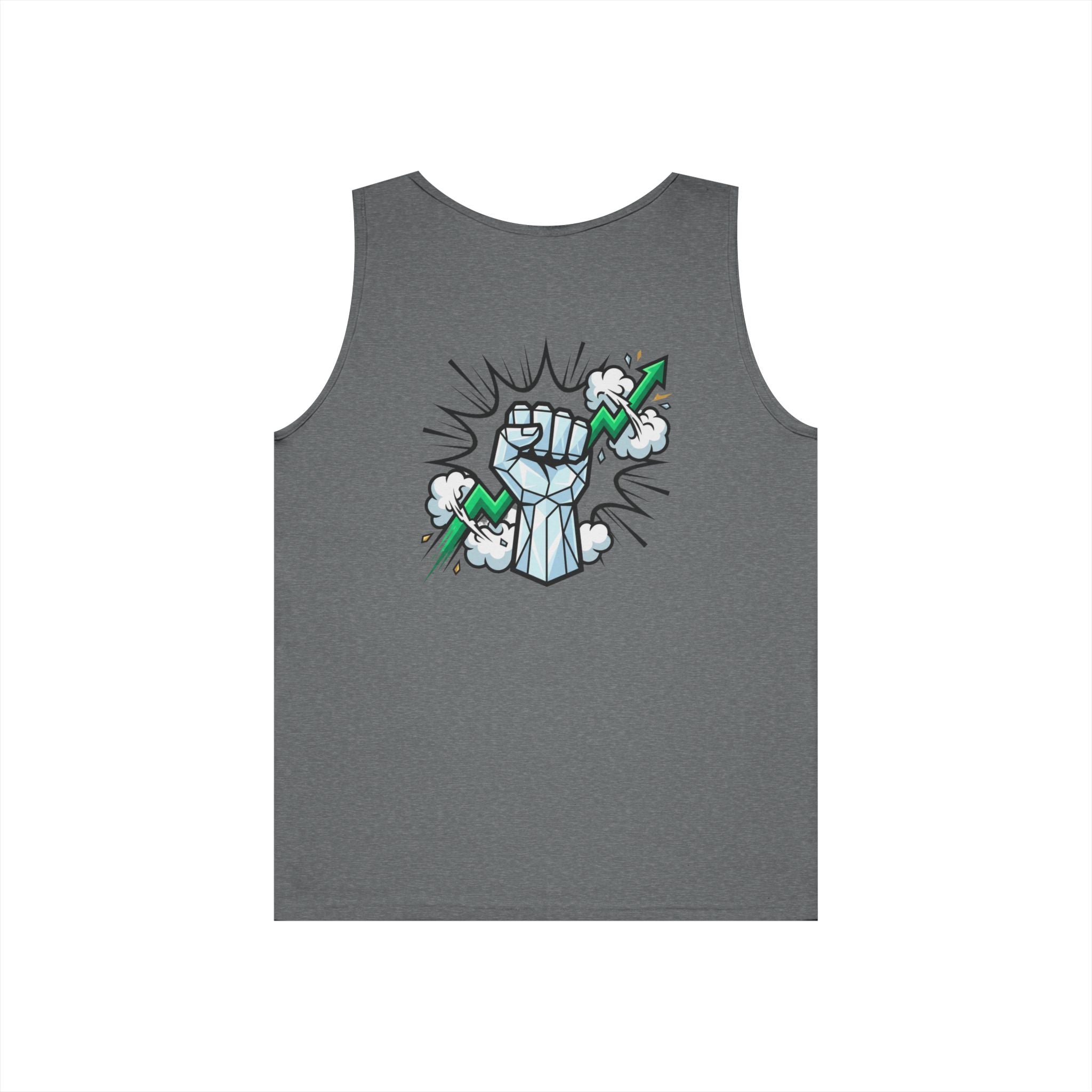 Tank Top — Power Fist Graphic Tank Top (Rising Arrow)