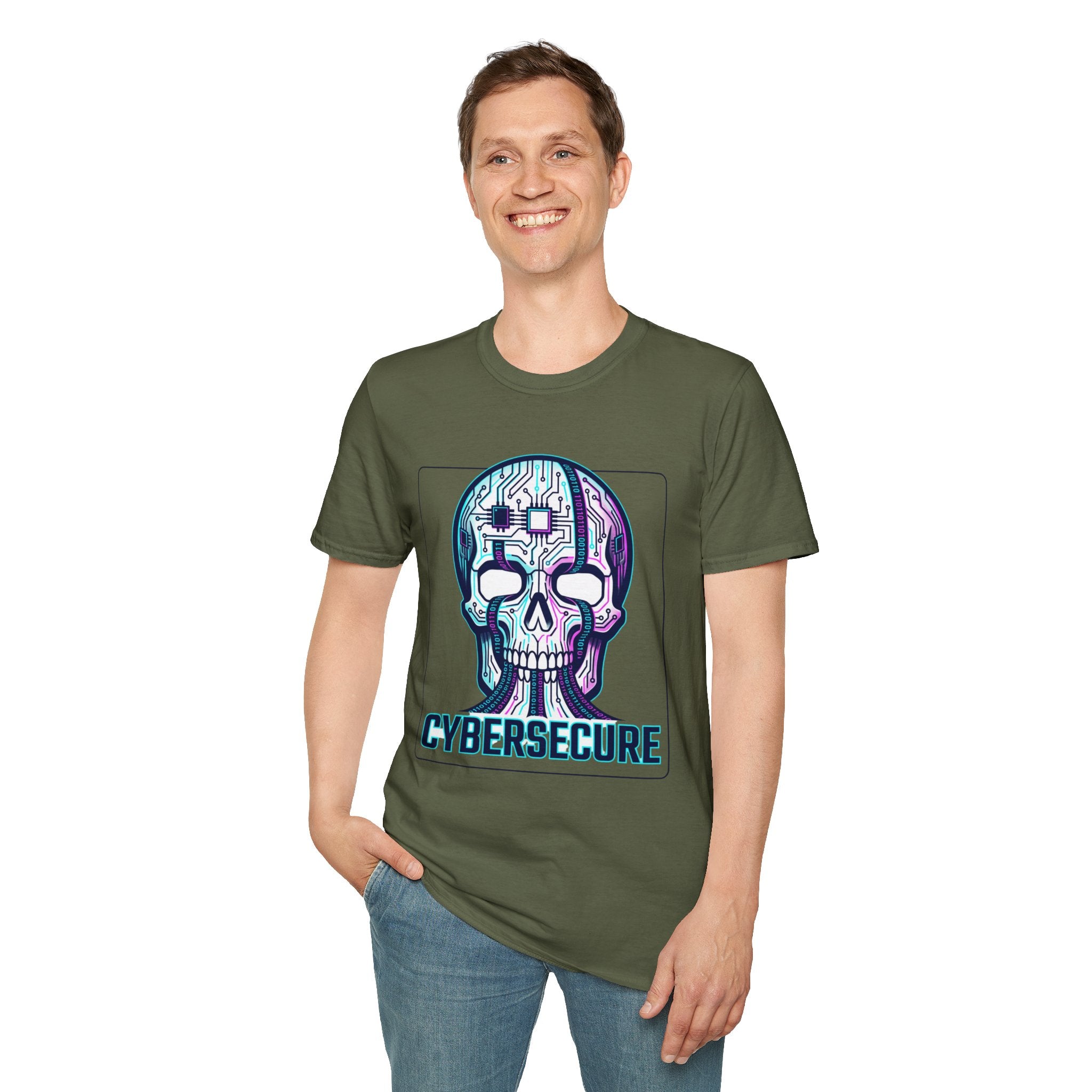 Cybersecure Skull T-Shirt