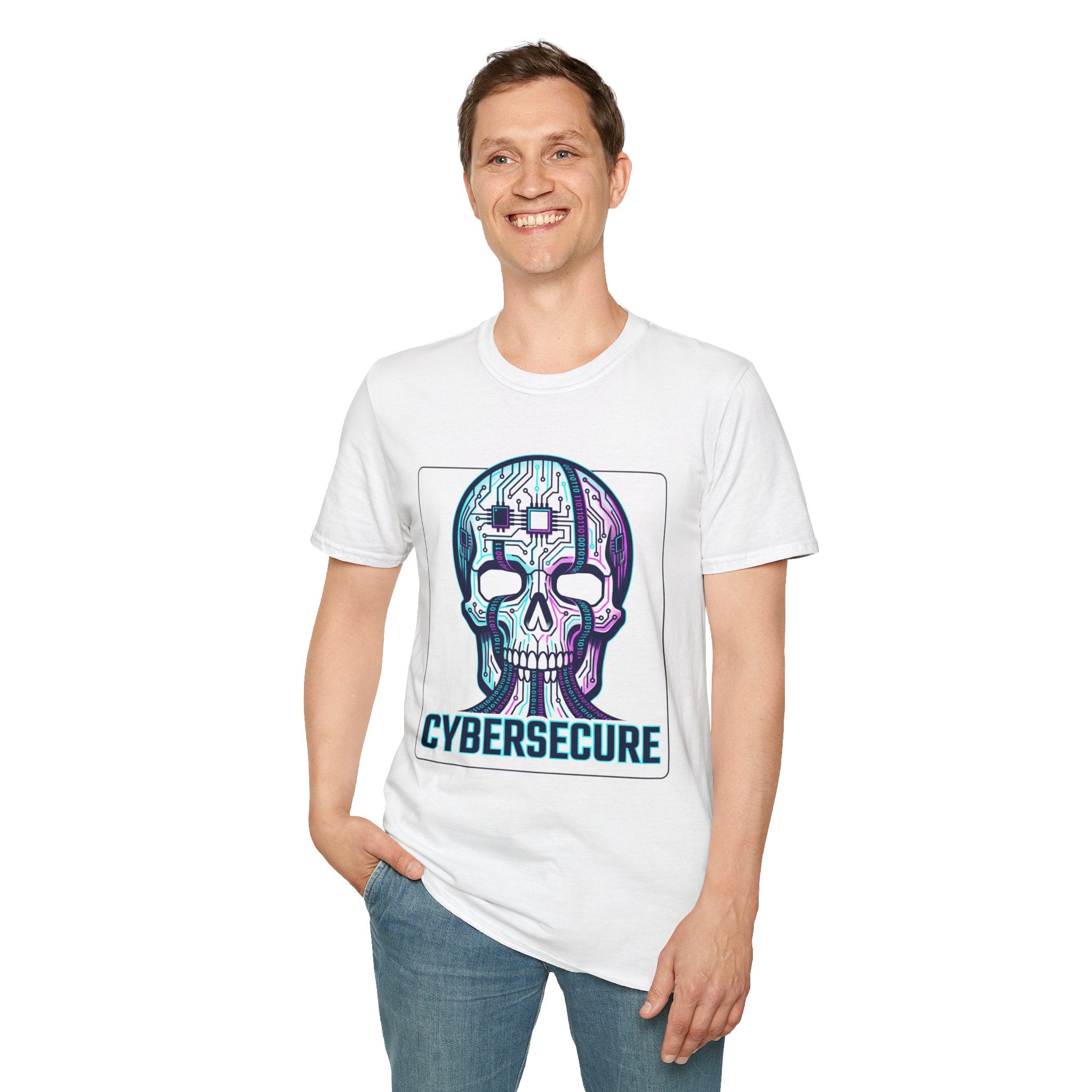 Cybersecure Skull T-Shirt