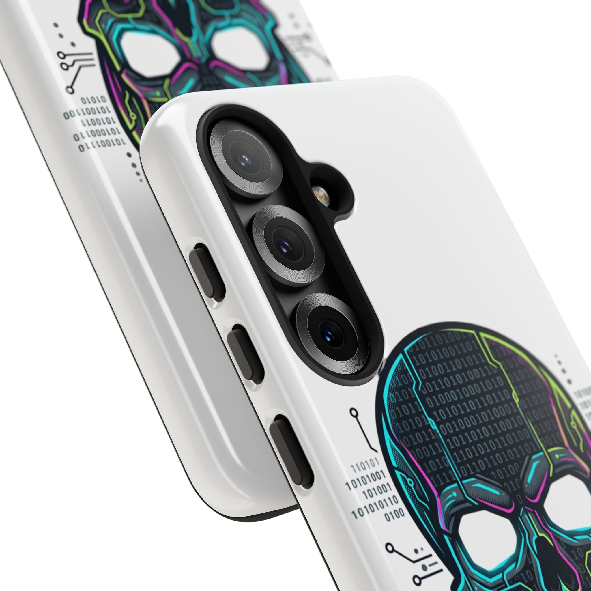 HACK THE SYSTEM Tough Cases — Protective Phone Case with Bold Slogan