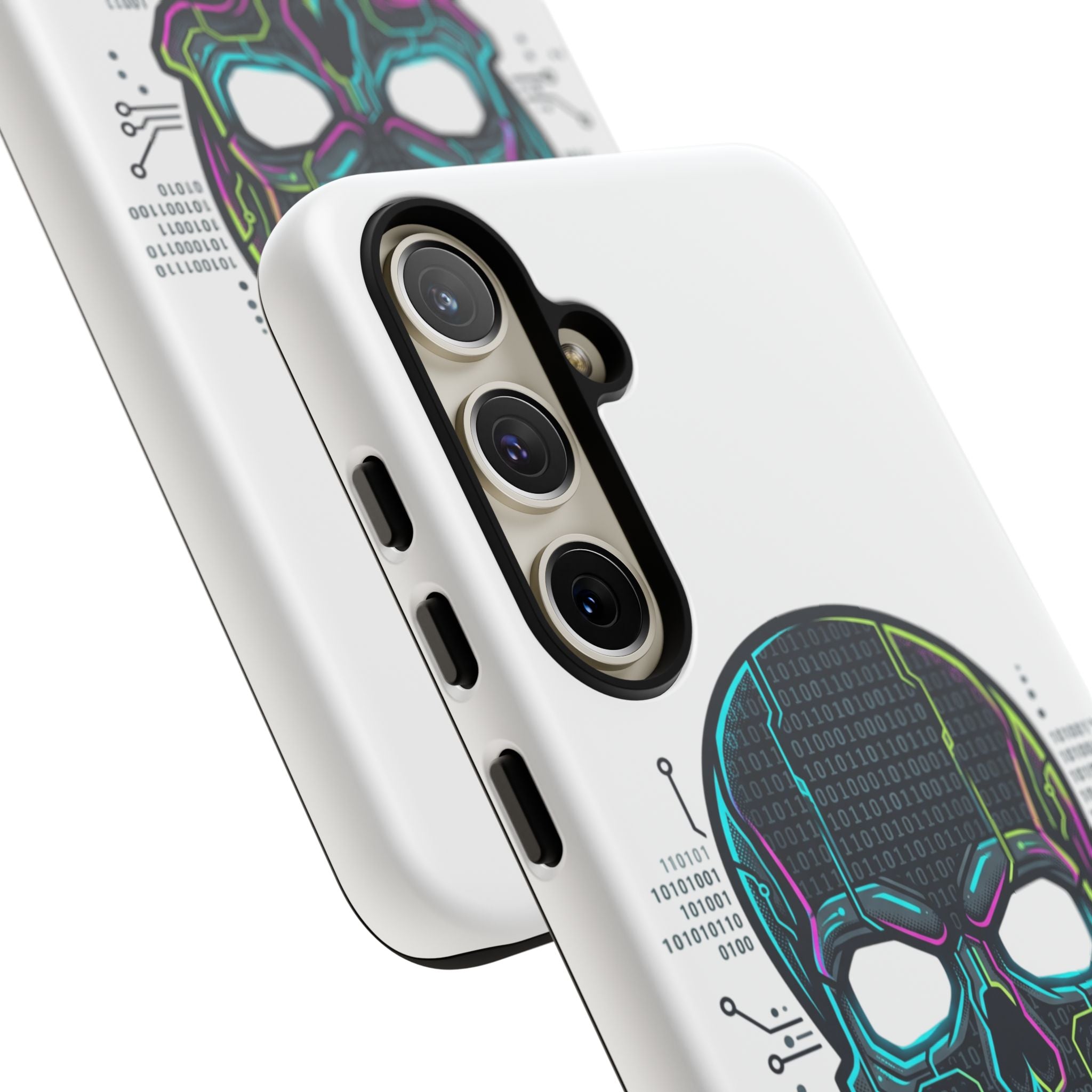 HACK THE SYSTEM Tough Cases — Protective Phone Case with Bold Slogan