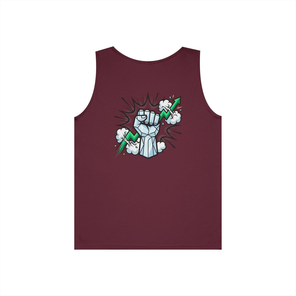 Tank Top — Power Fist Graphic Tank Top (Rising Arrow)